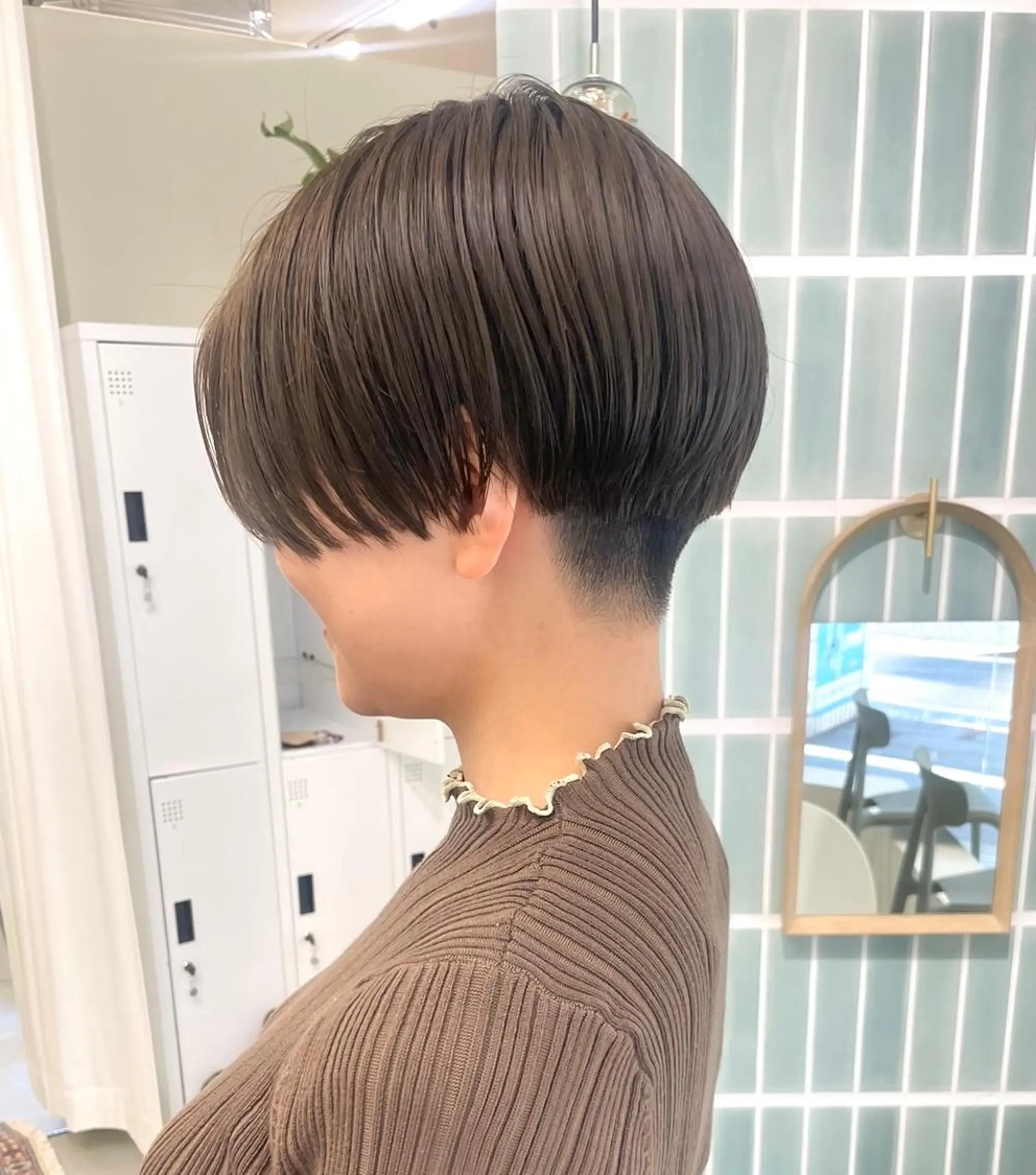 カラー アッシュ ブリーチ ブリーチなしカラー Gokan  mood所属・【Gokan】 yuuriのヘアスタイル