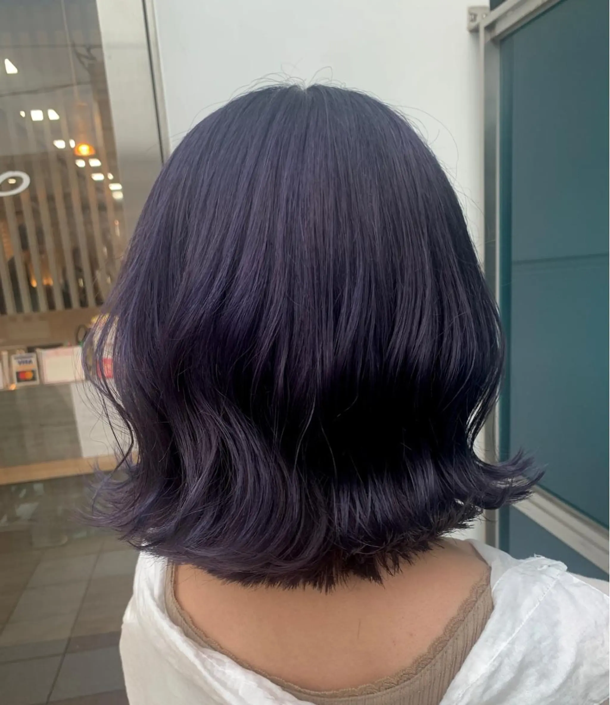 ミディアム カラー 韓国カット/透明感 Re.Labo岡本のヘアスタイル