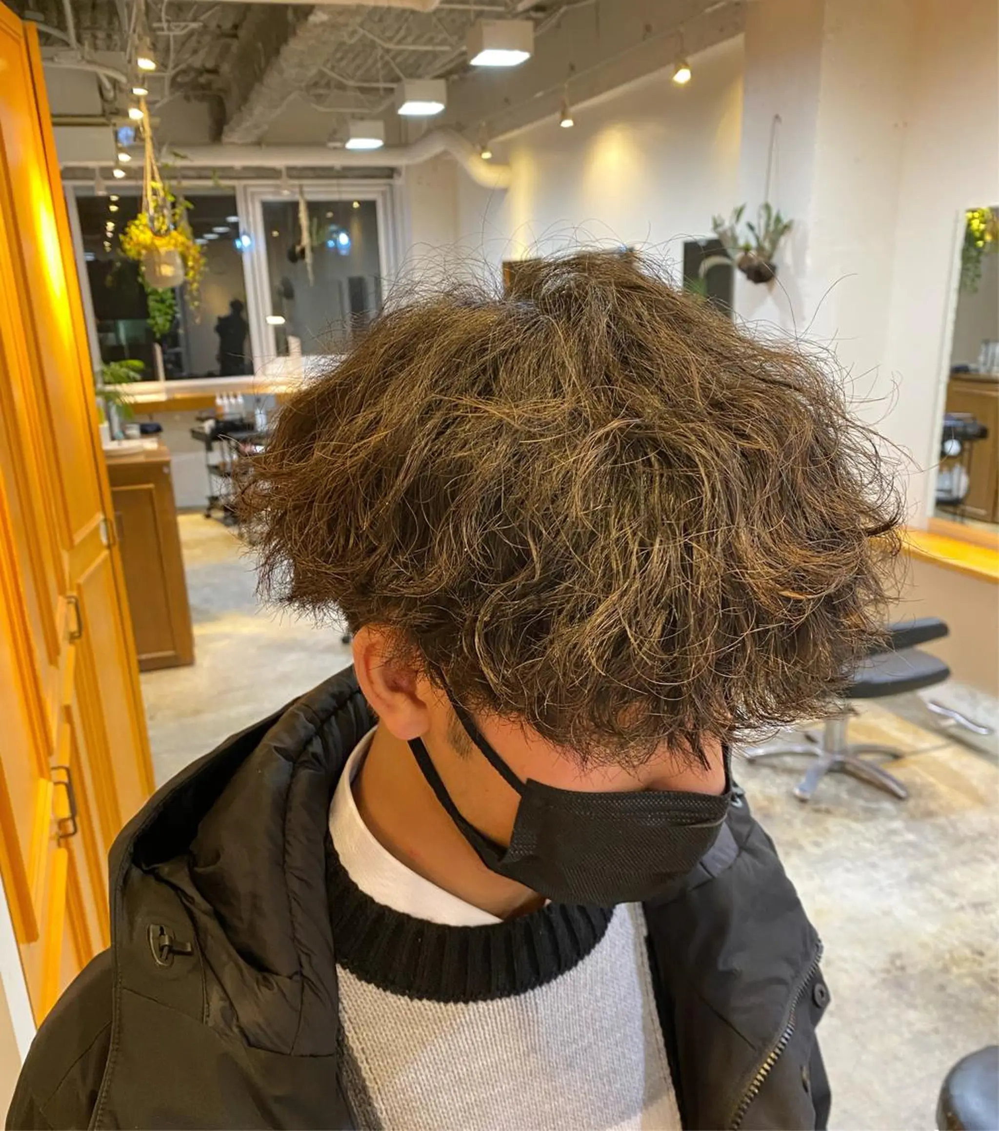 パーマ メンズ メンズパーマ 波巻きパーマ スパイラルパーマ カット パーマ シャドウパーマ/ 波巻パーマYu-Kiのヘアスタイル