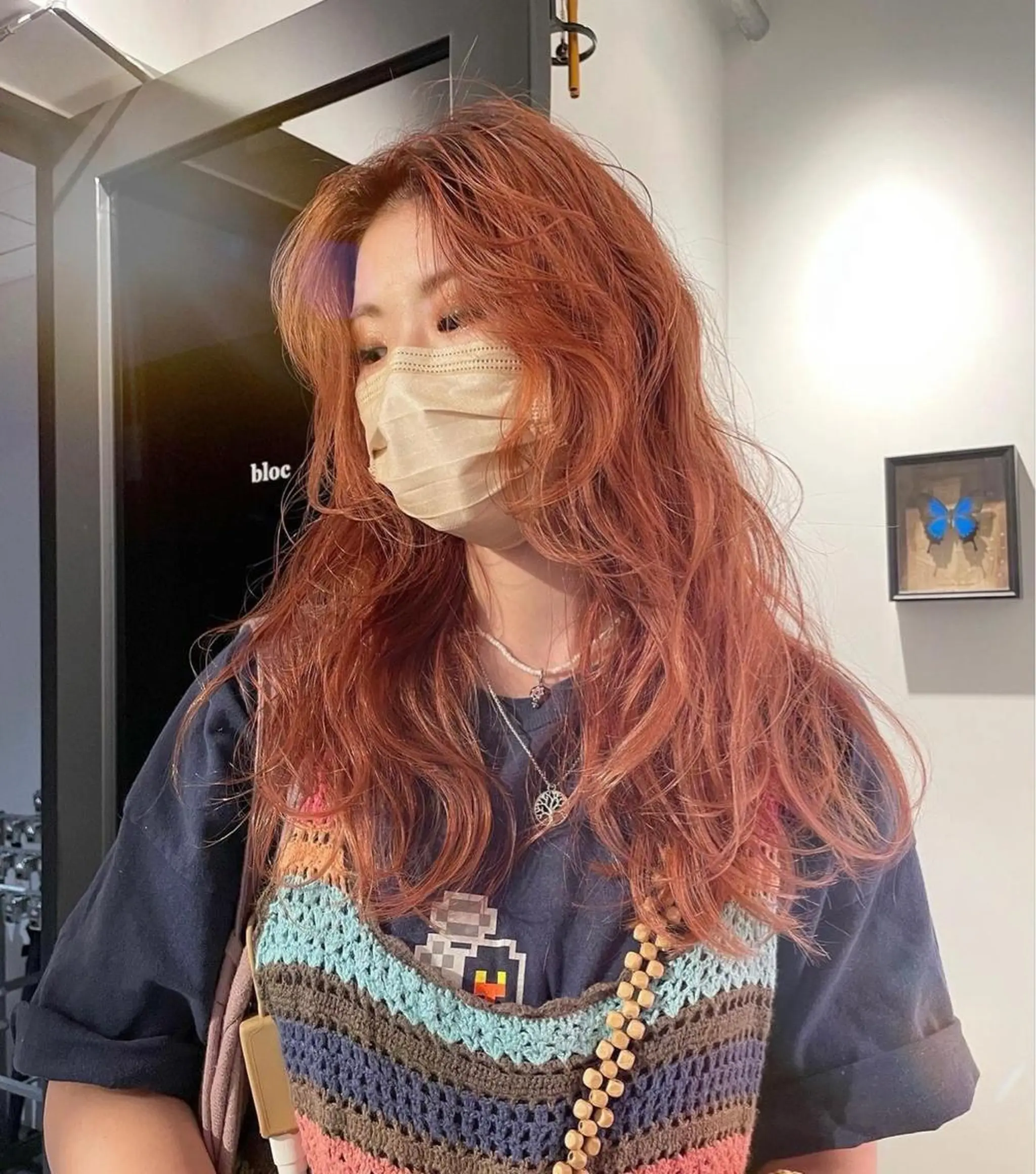 セミロング カラー カット ヘアカラー トリートメント GO TODAY シェアサロン Flos店所属・耳つぼジュエリー 👂🏻🌸ayaのエステ・リラクイメージ