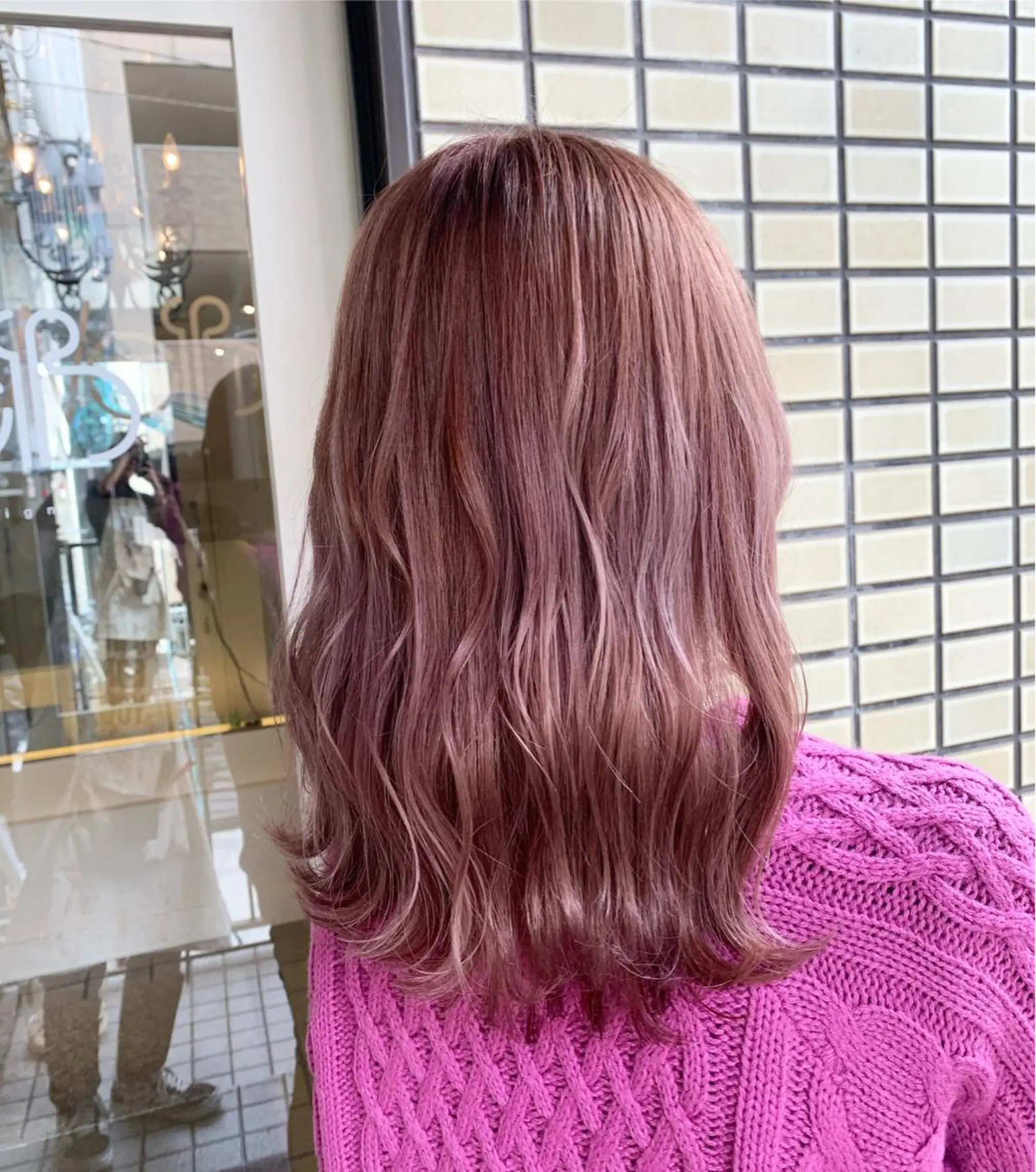 セミロング カラー 渡辺 健太のヘアスタイル