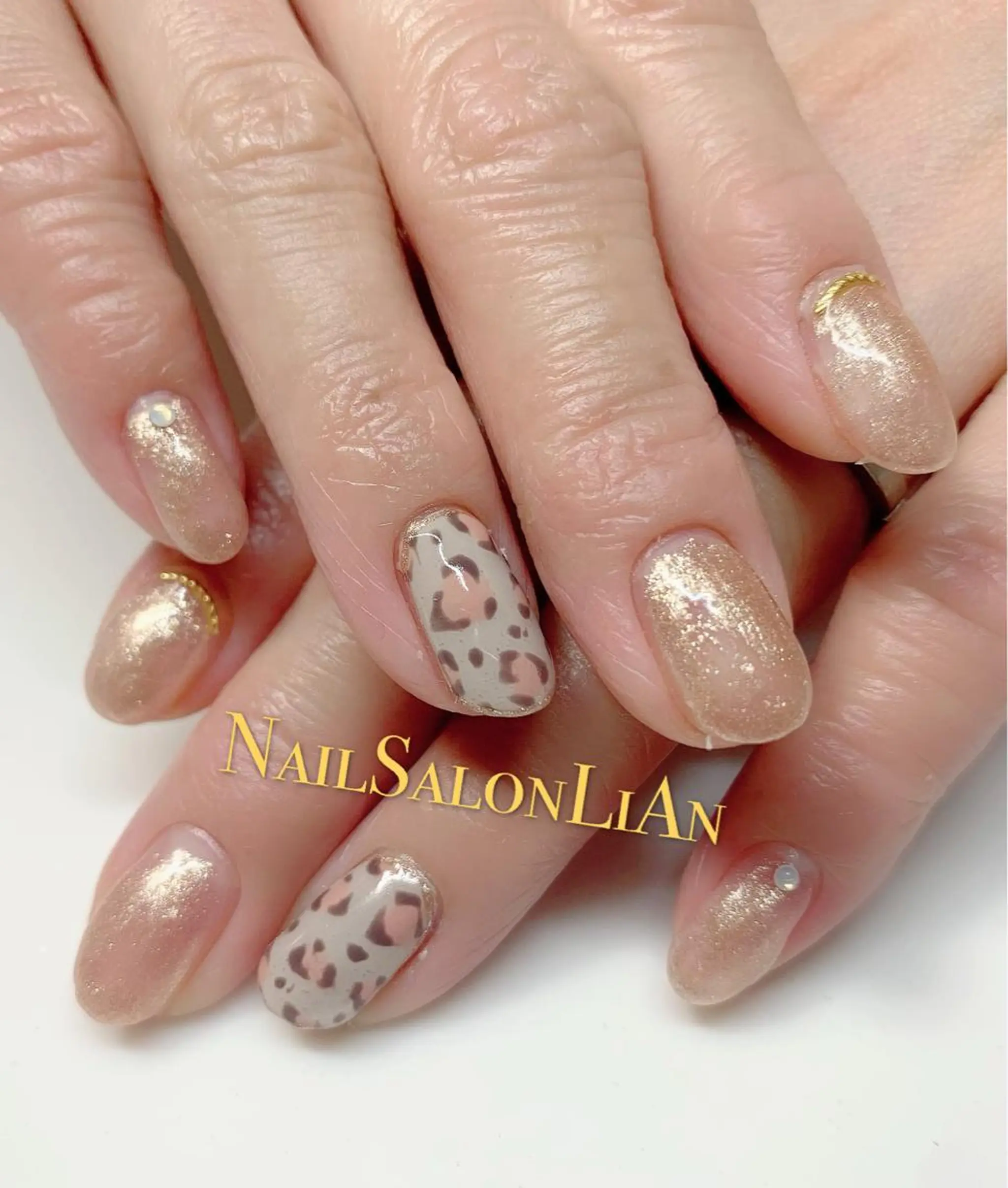 ネイル 持ち込み ハンドネイル NailSalon LiAnのネイルデザイン