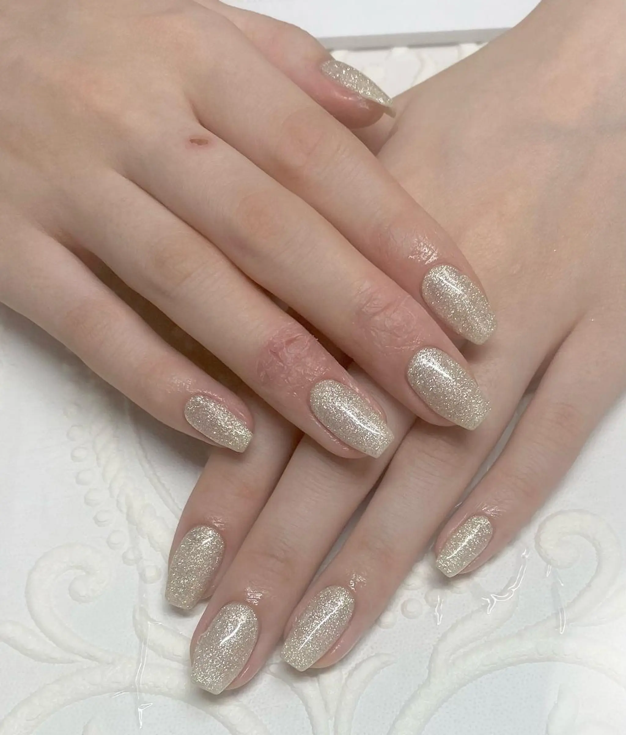 ショート ネイル ハンドネイル lune nail_2017のその他イメージ