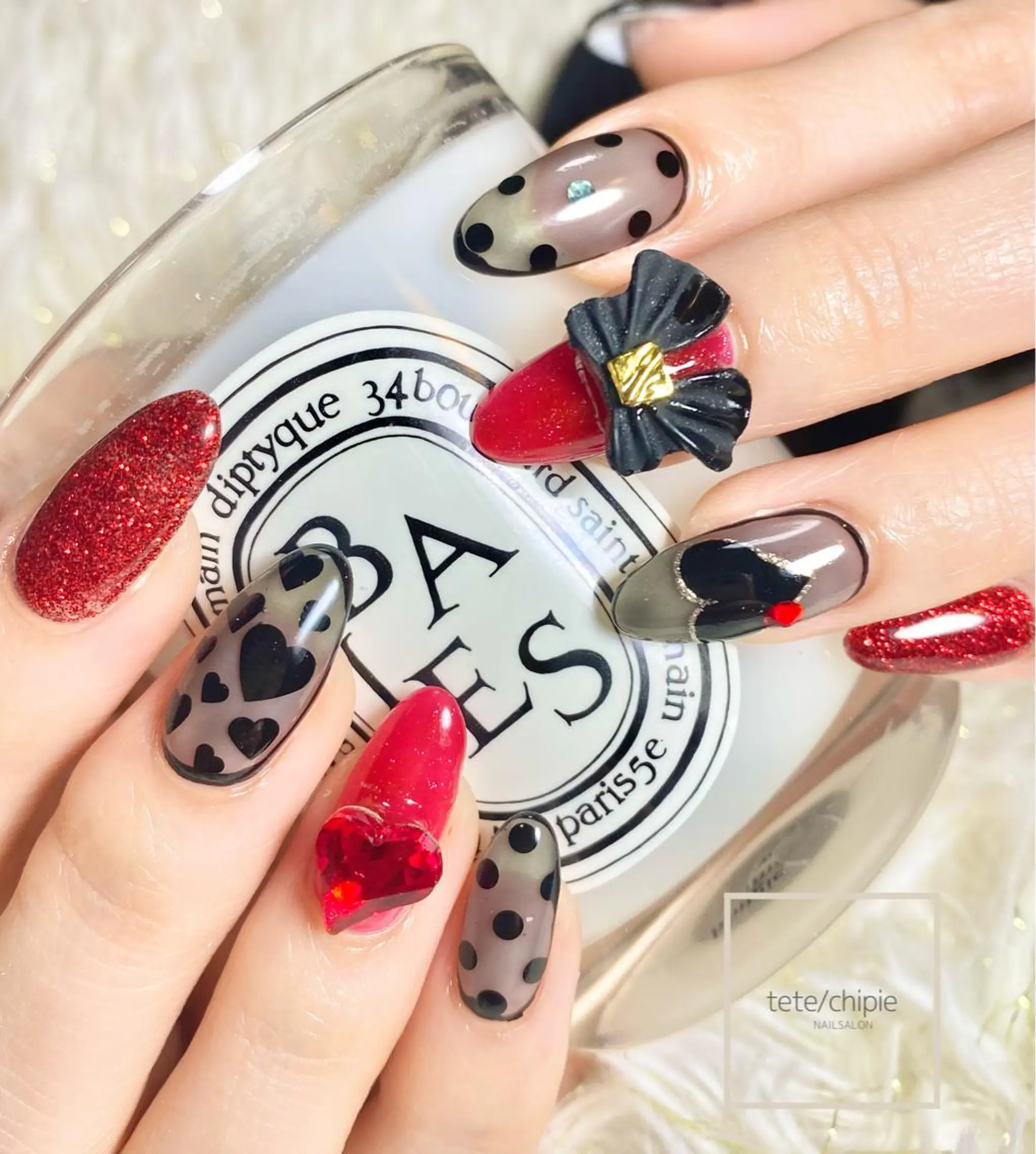 ネイル tete/chipie所属・村井 恵里香のネイルデザイン