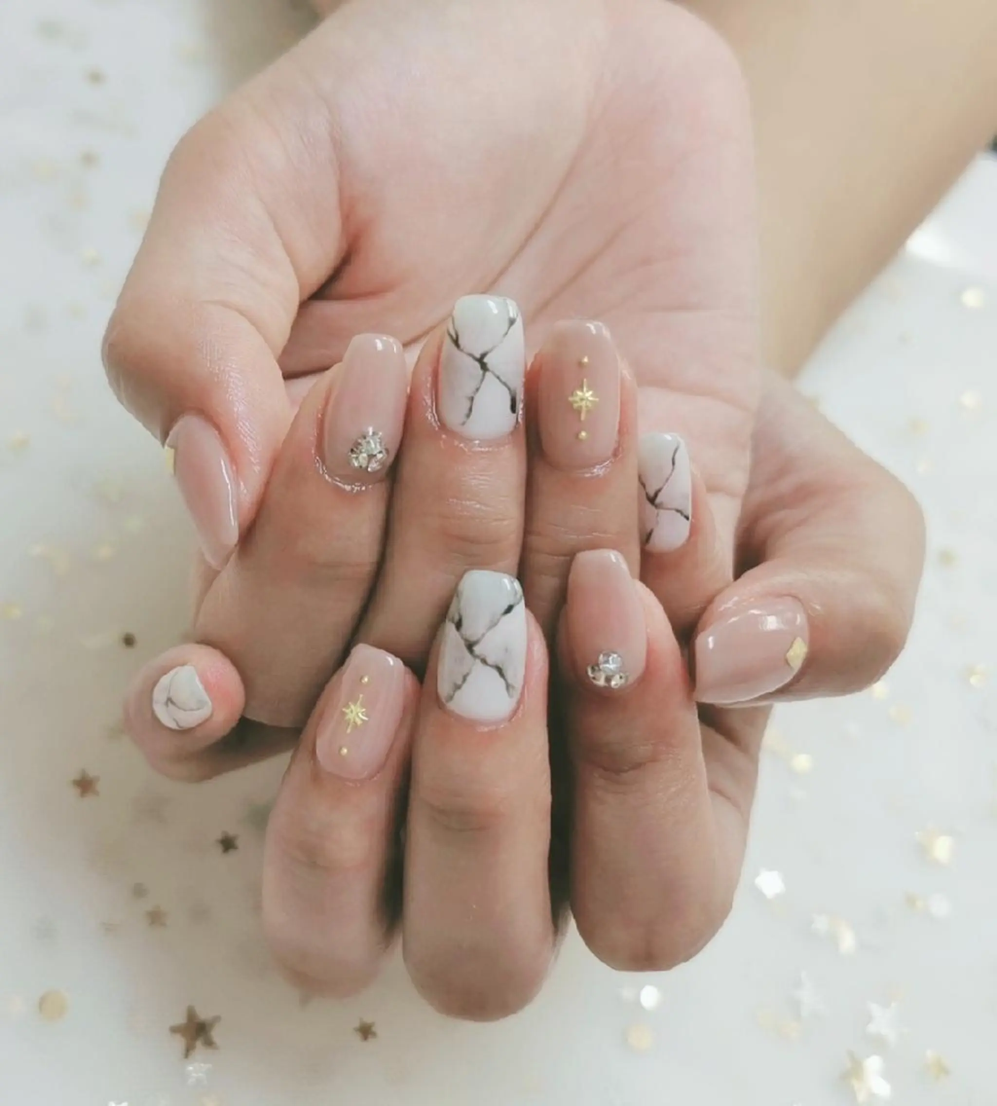 ネイル ハンドネイル 上福岡 らんらんのネイルデザイン