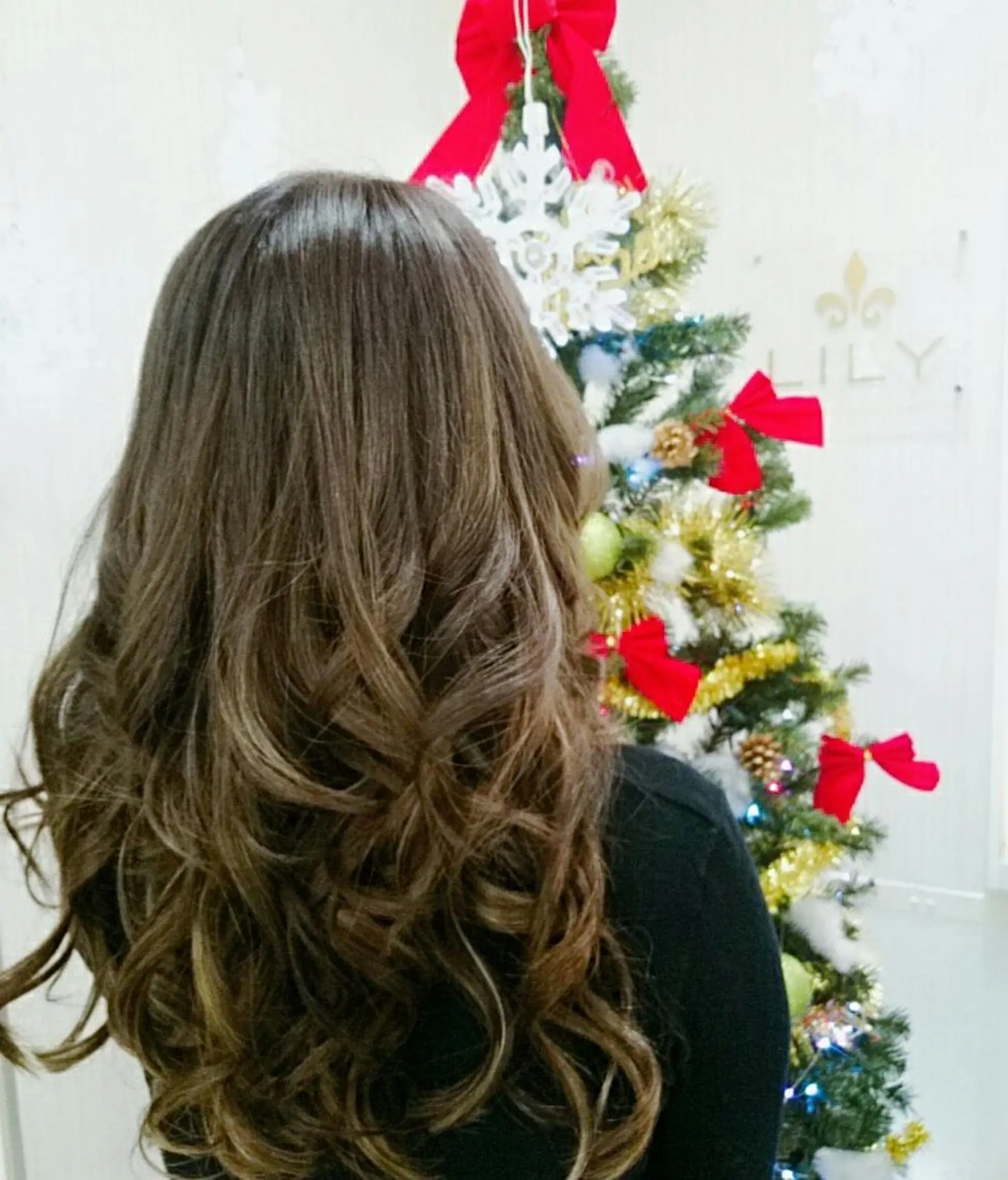 カラー ロング セミロング 🐥こ ま🐥のヘアスタイル