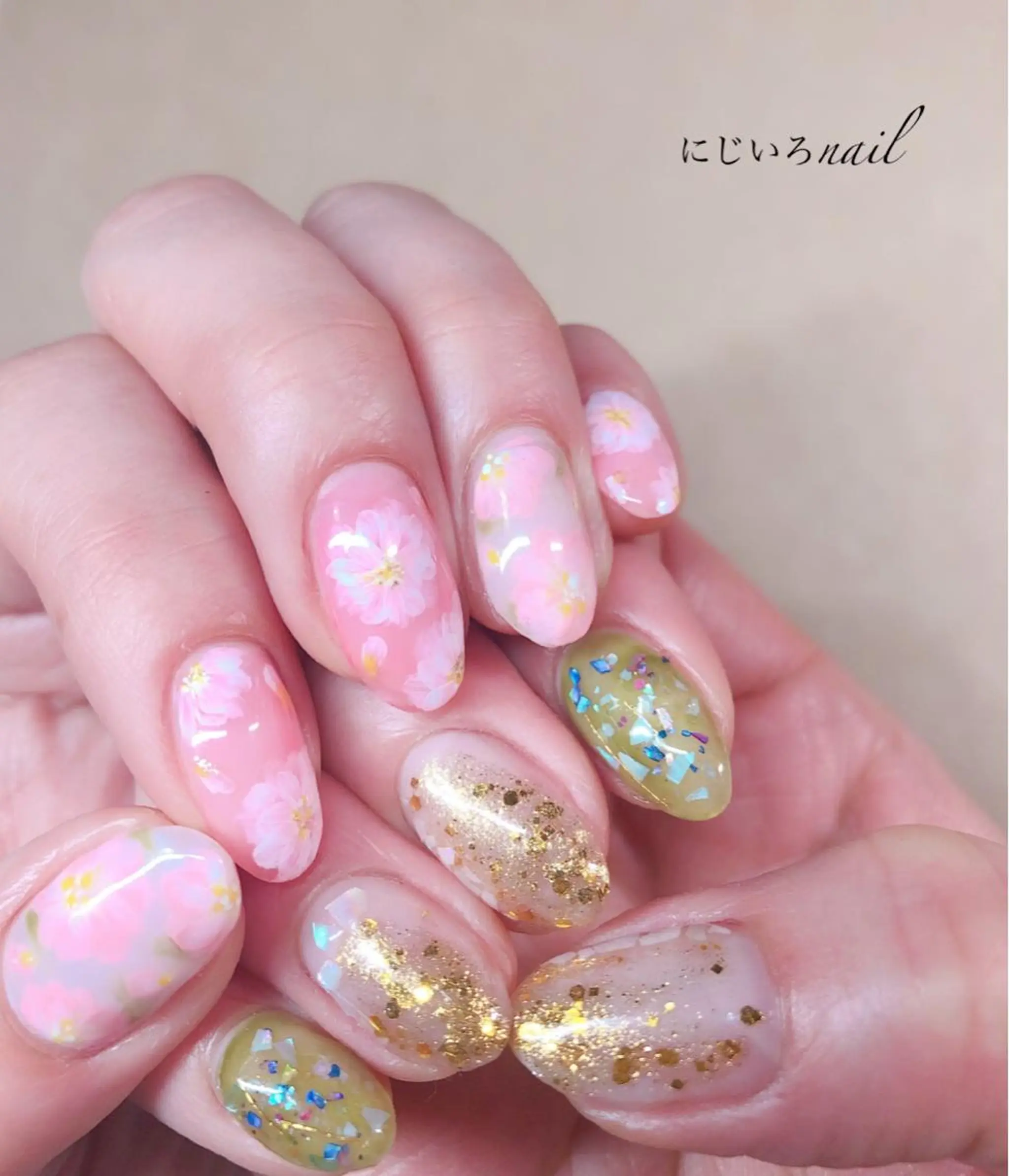 ネイル にじいろ nailのネイルデザイン
