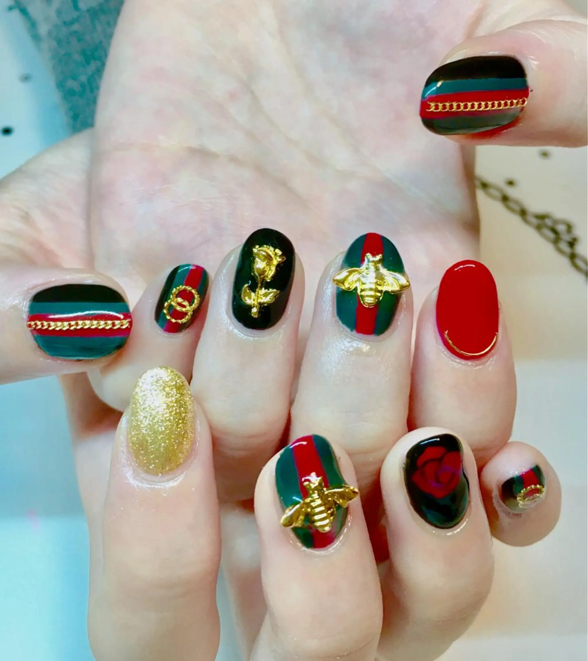 ネイル ハンドネイル nailsalon sugarr所属・nailist cocoのネイルデザイン