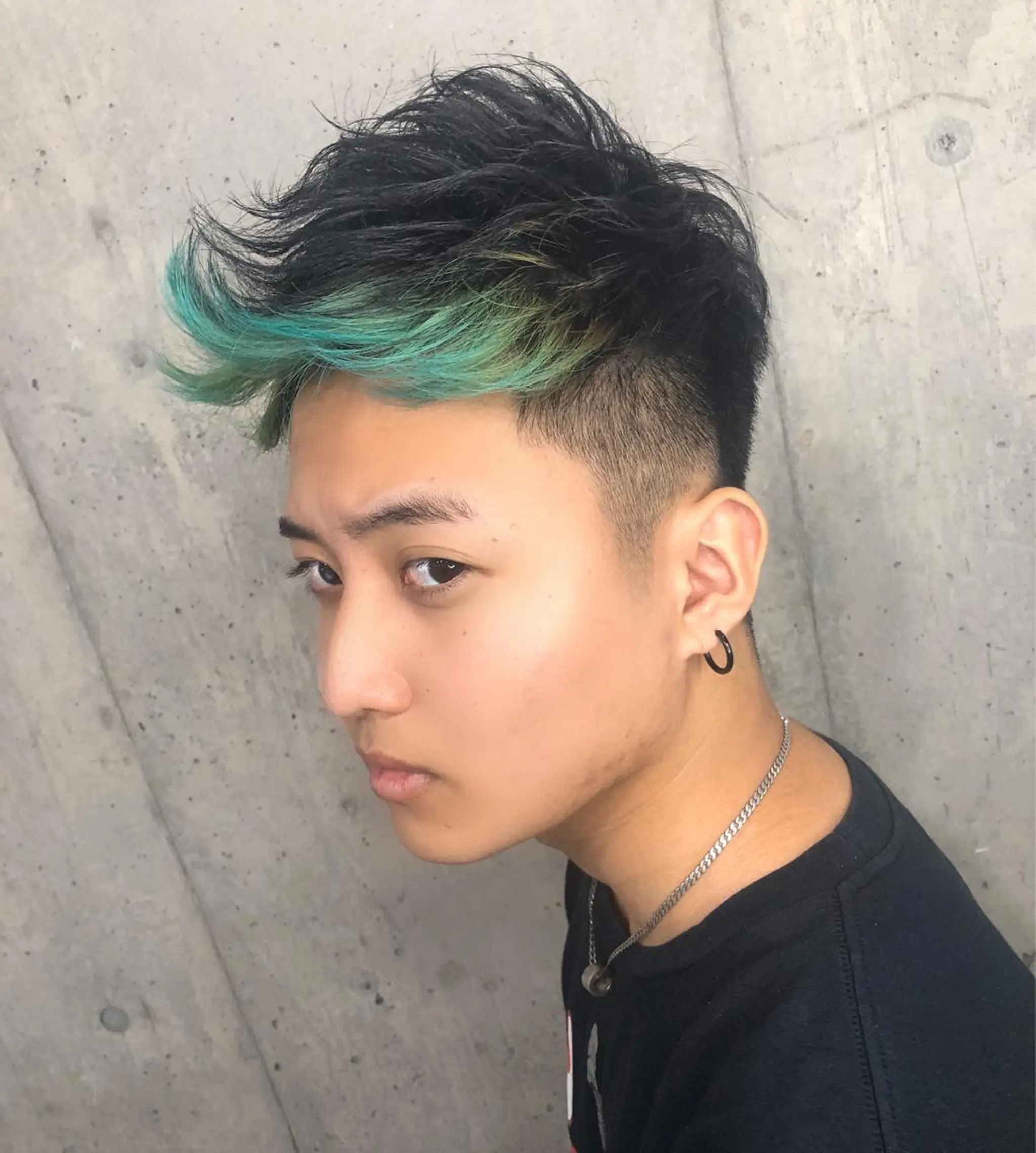 ヘアアレンジ メンズ トリートメント ヘアセット メンズブリーチカラー /パーマ ごーた立川のヘアスタイル