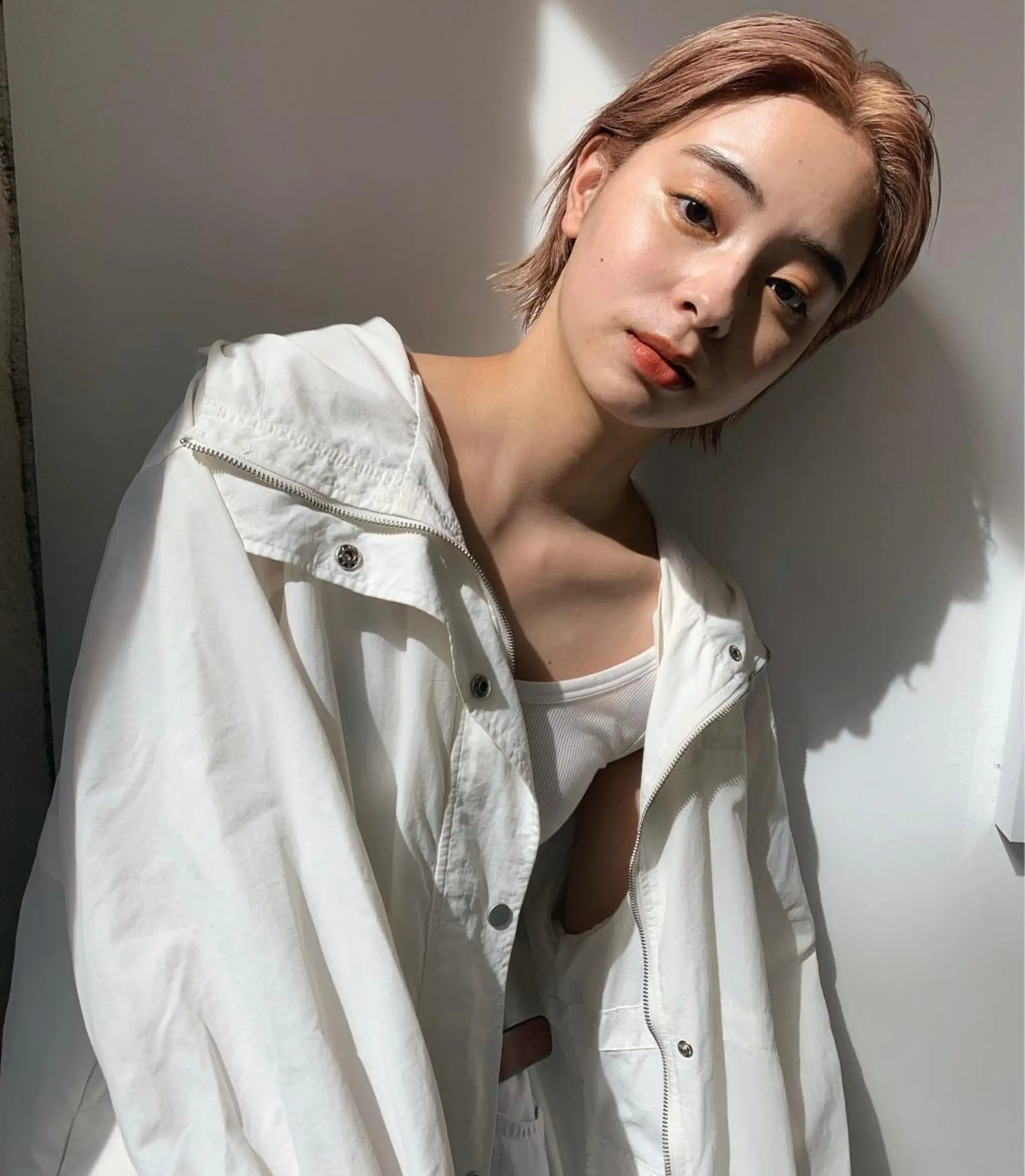 ショート カラー ハイトーンカラー ボブ カット ヘアカラー log所属・ボブ/顔まわりカット 💫大澤奈緒美のヘアスタイル