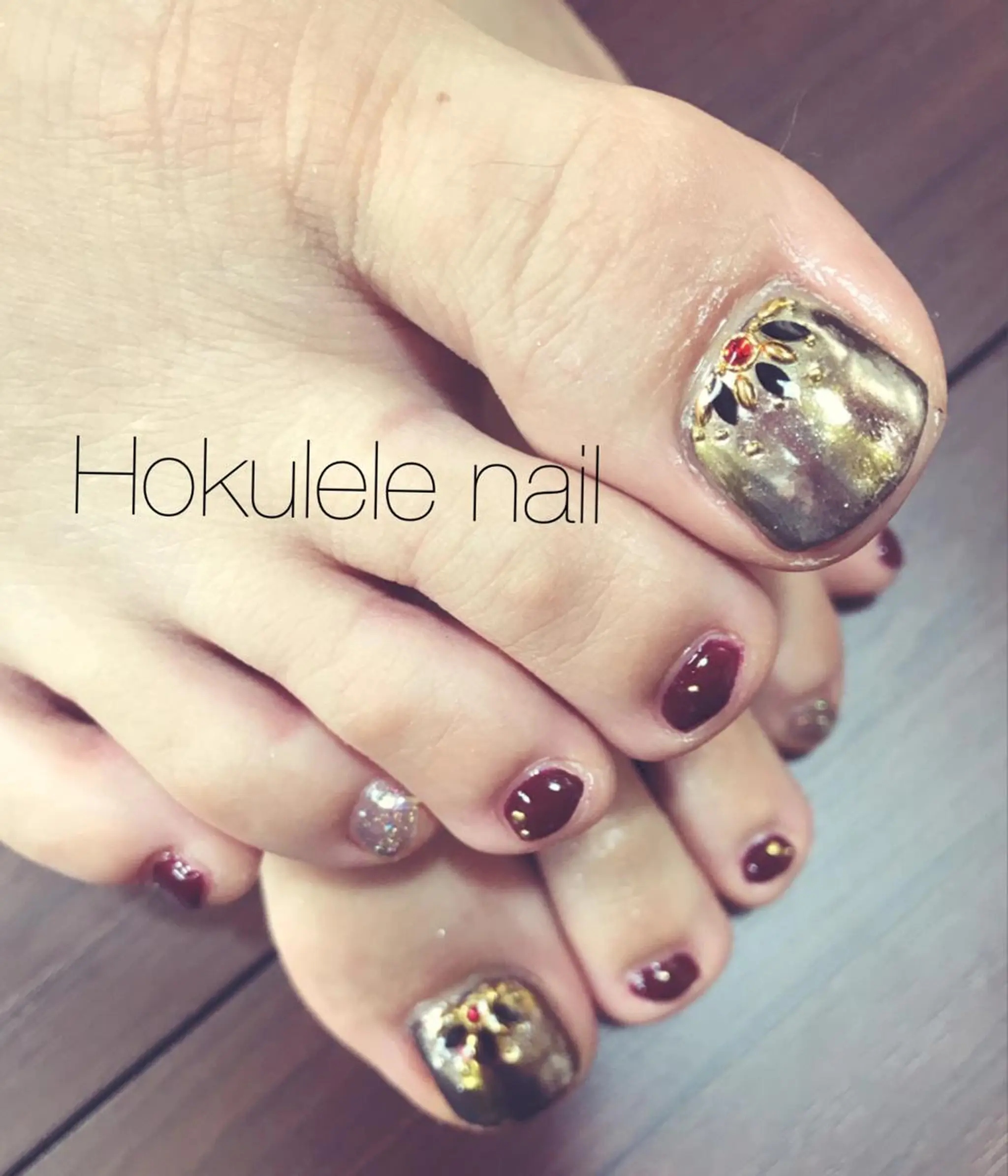ネイル フットネイル MIHO ☆のネイルデザイン