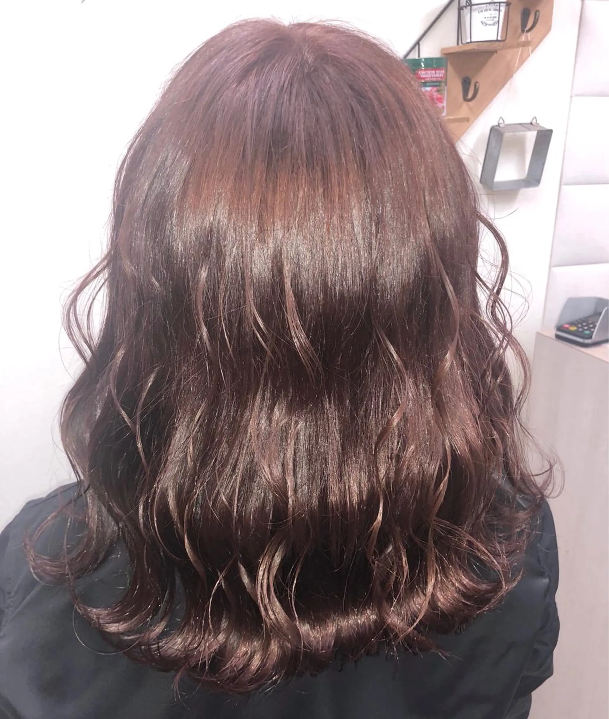 セミロング ピンクブラウン MAKO ❤️‍🔥NEXTのヘアスタイル