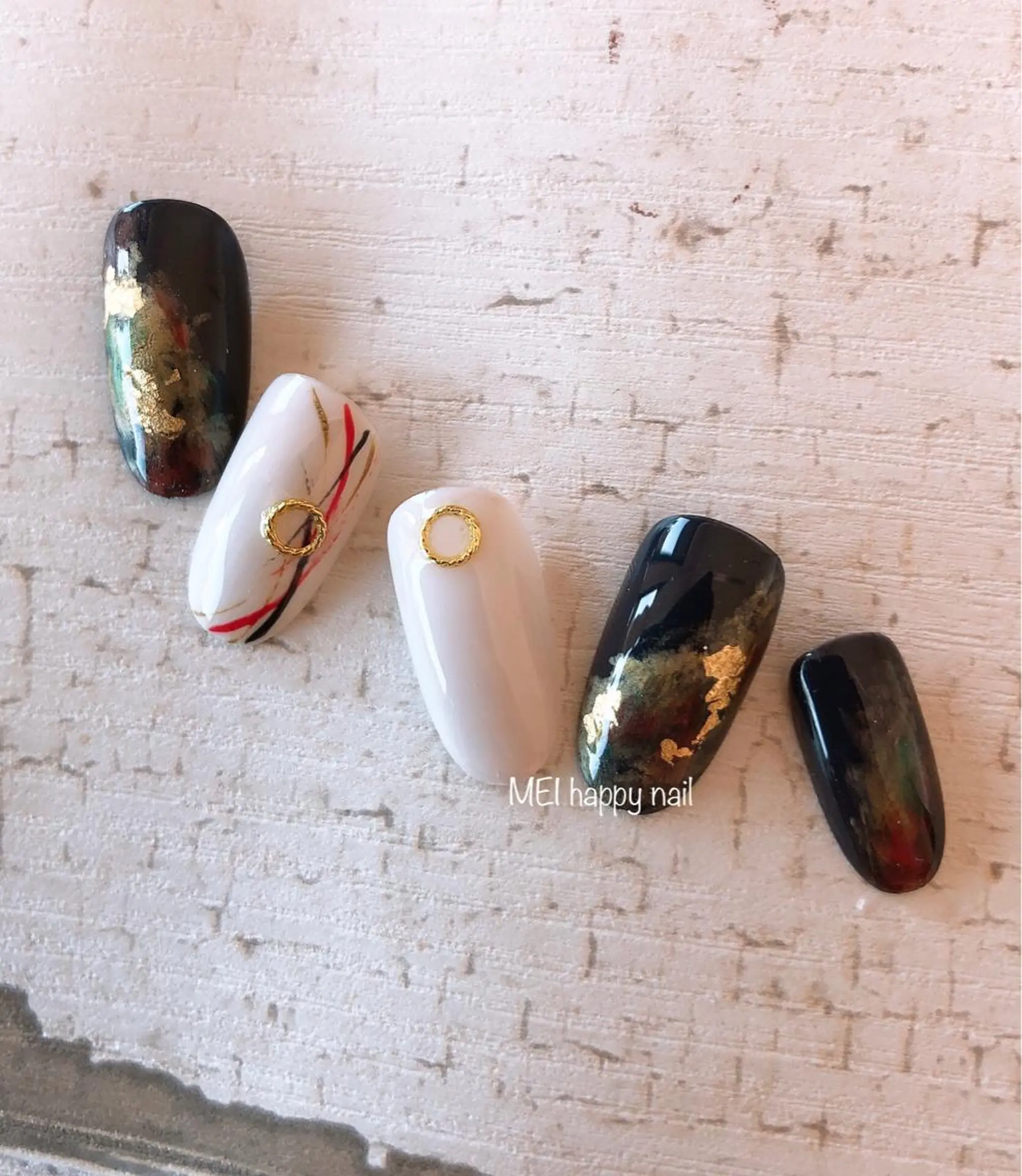 ネイル 成人式 ジェルネイル ニュアンスネイル パラジェル 春ネイル 北浦和 自爪育成ケアのネイルデザイン