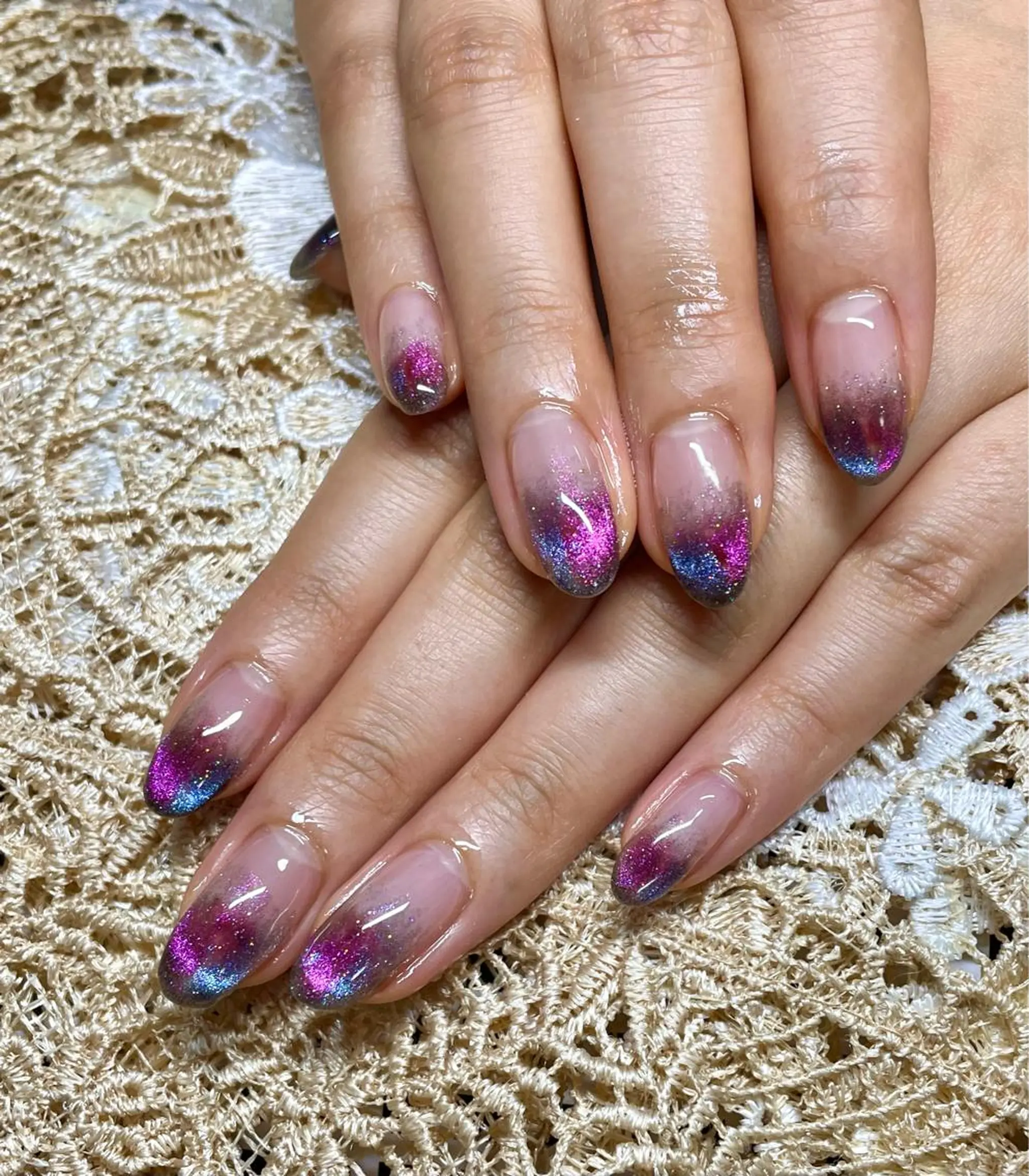 ネイル マグネットネイル epanouir mihoのネイルデザイン