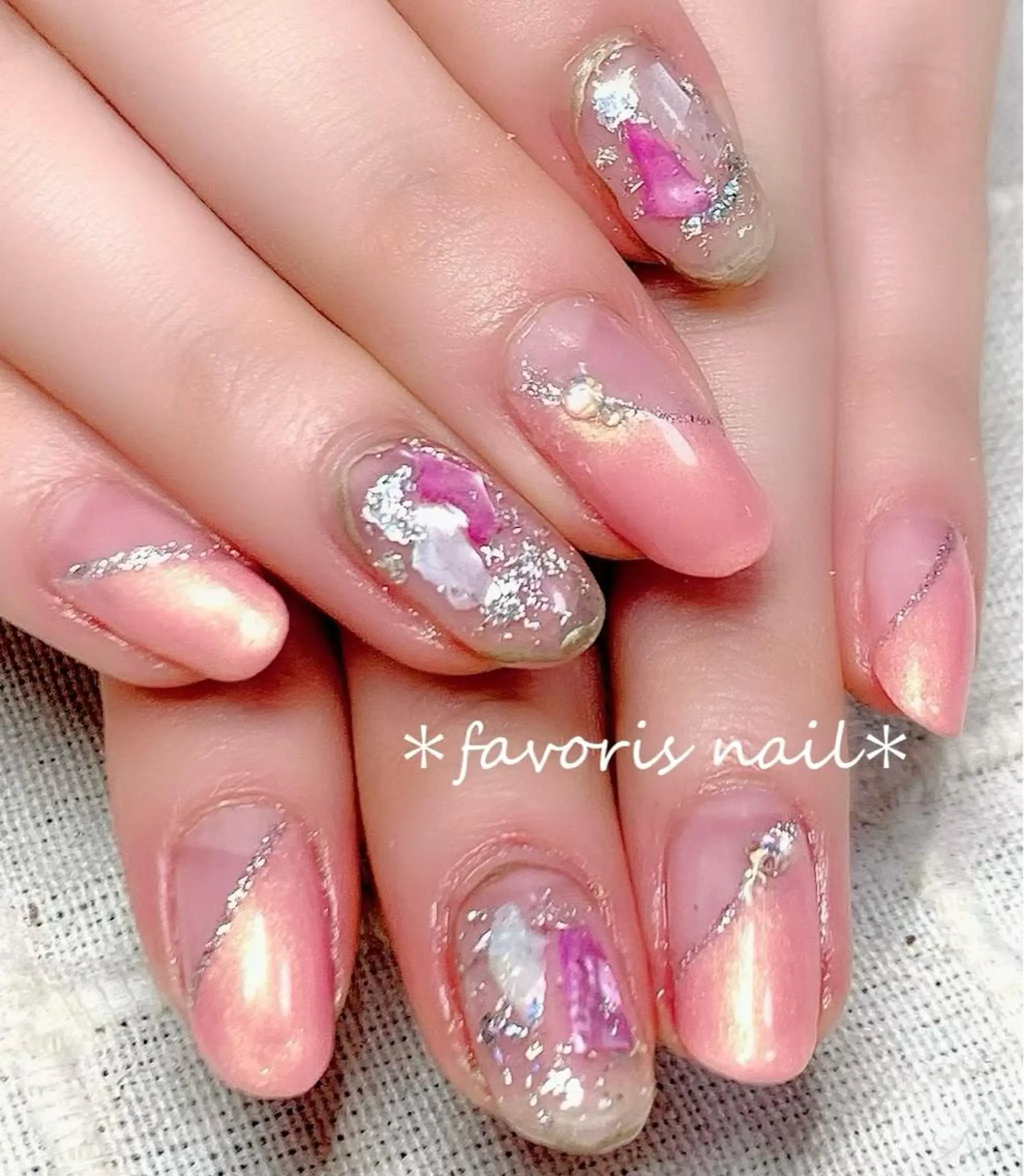 ネイル favoris nail🌼のネイルデザイン