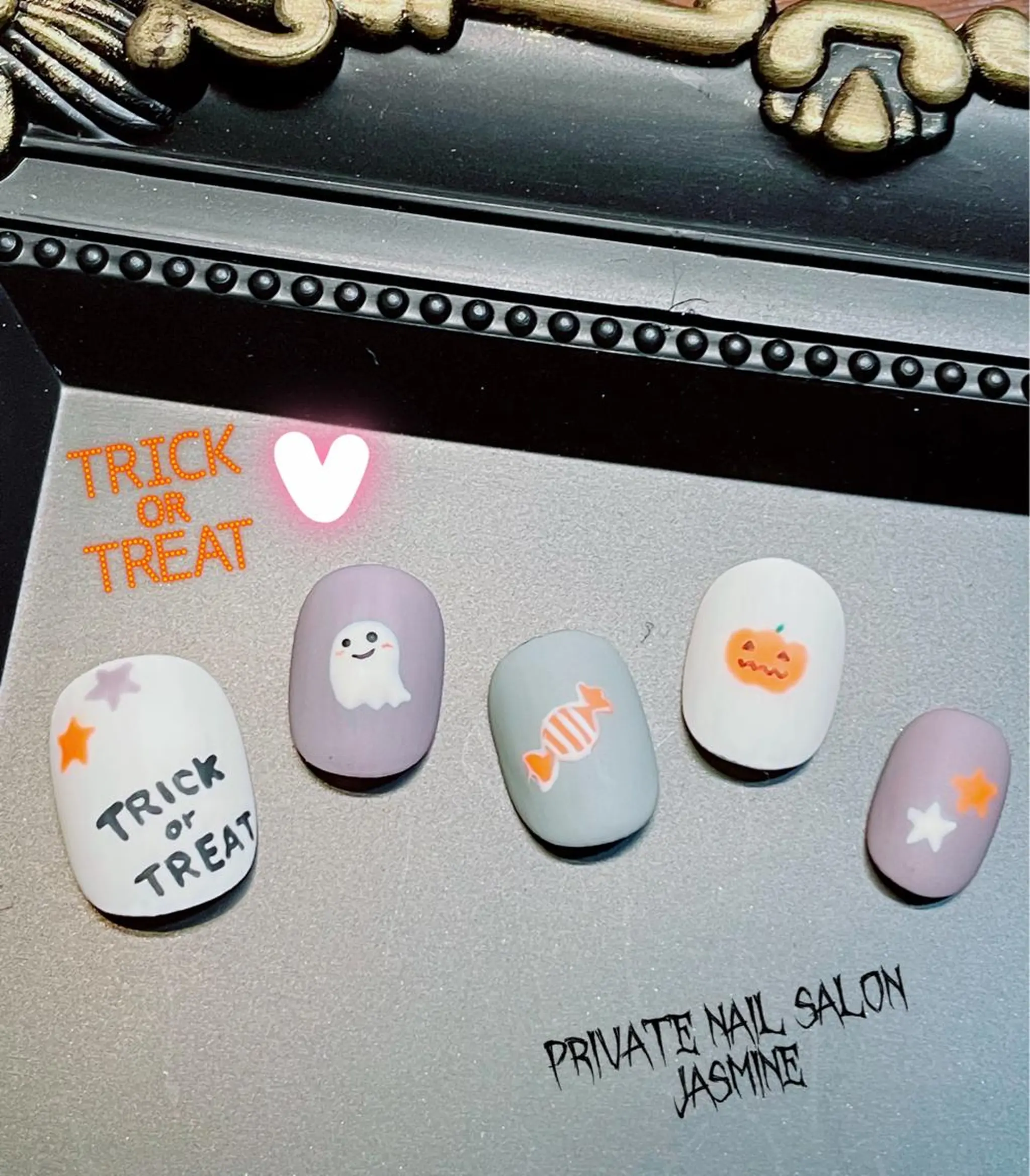 ネイル ハロウィン Nail salon JASMINEのネイルデザイン