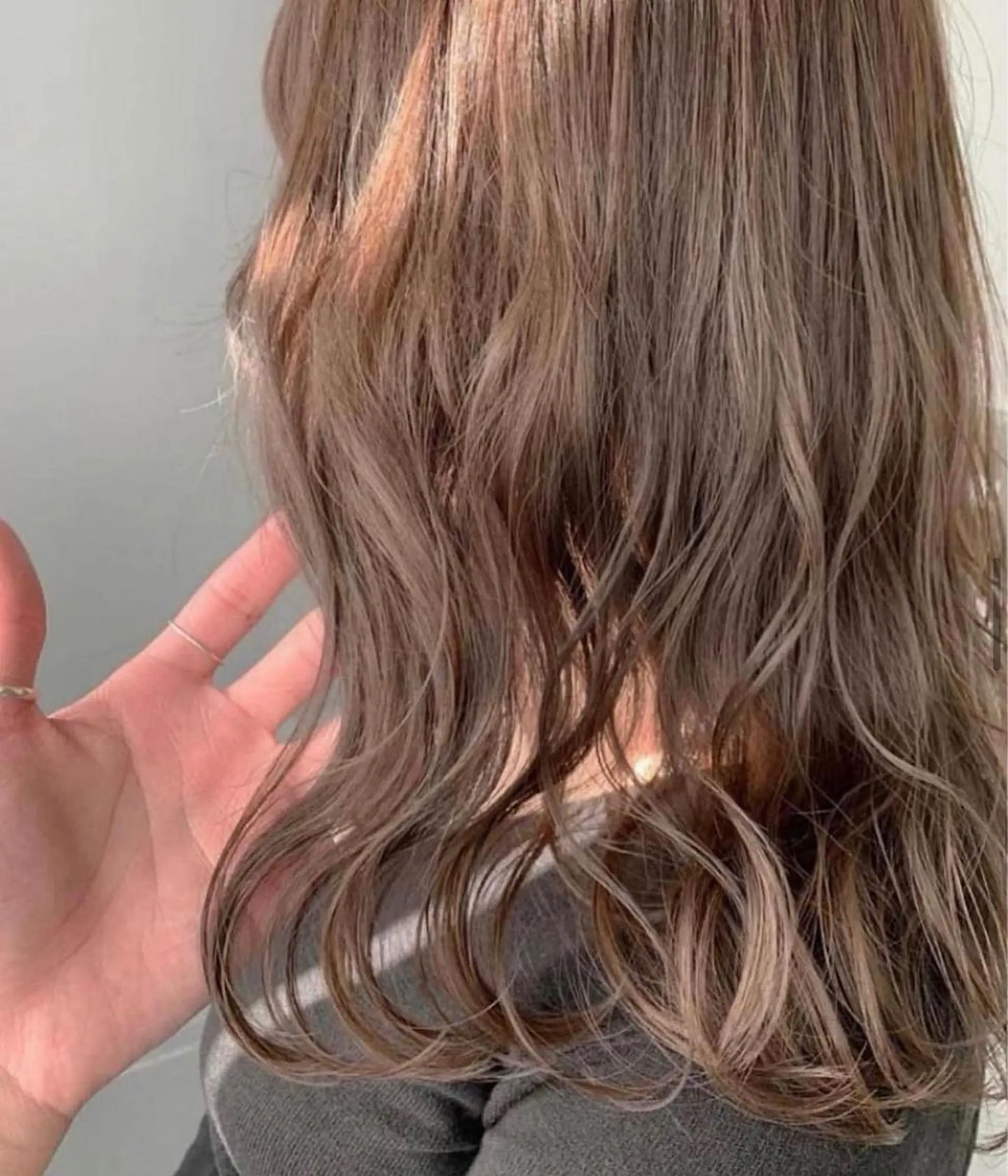 セミロング カラー Pia/KIRIA /福岡美容室のヘアスタイル