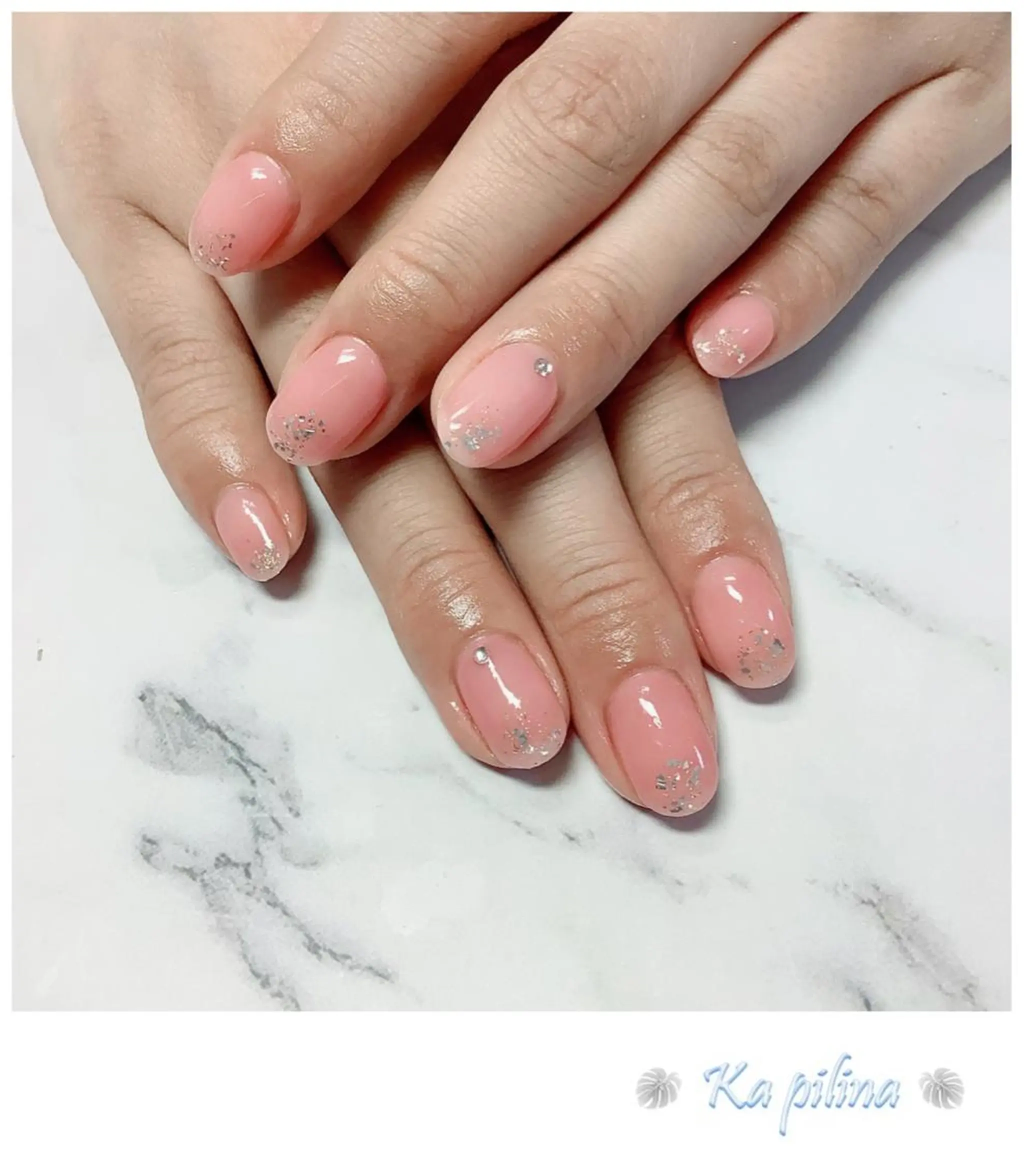 ネイル オフィスネイル シンプルネイル Nail salon Ka pilinaのネイルデザイン
