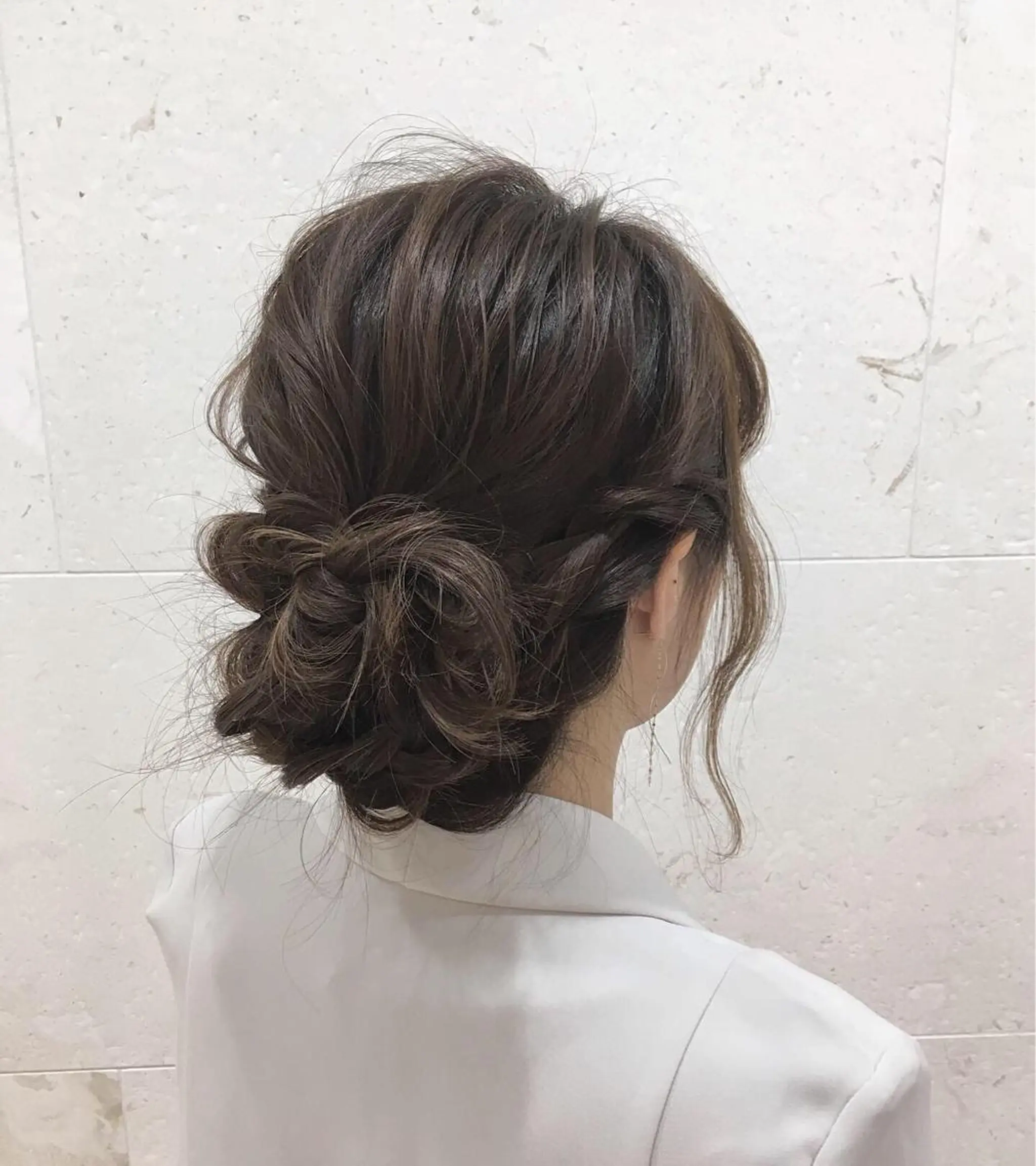 ロング 斉藤 貴也のヘアスタイル