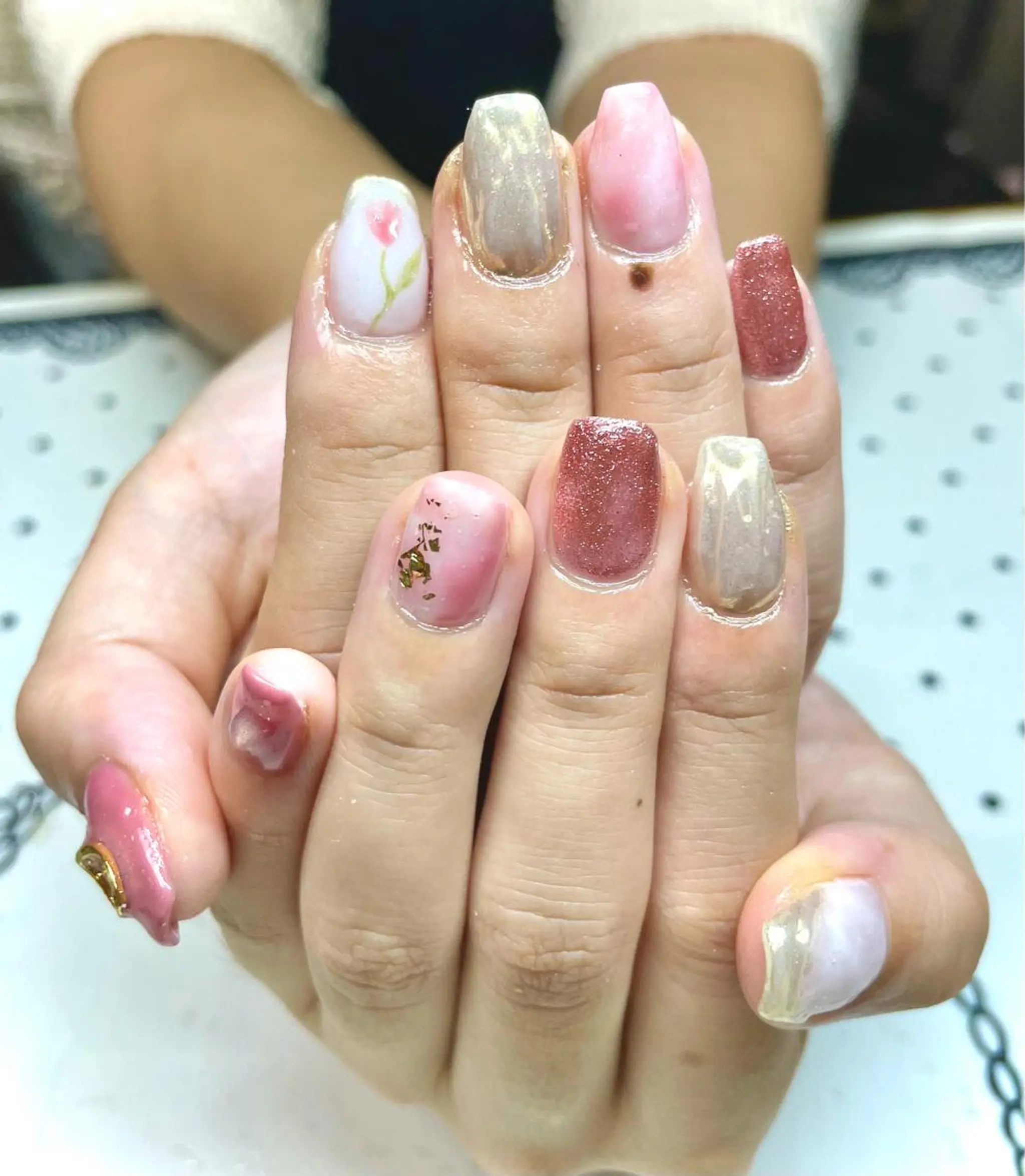 ネイル ハンドネイル nailsalon sugarr所属・nailist cocoのネイルデザイン
