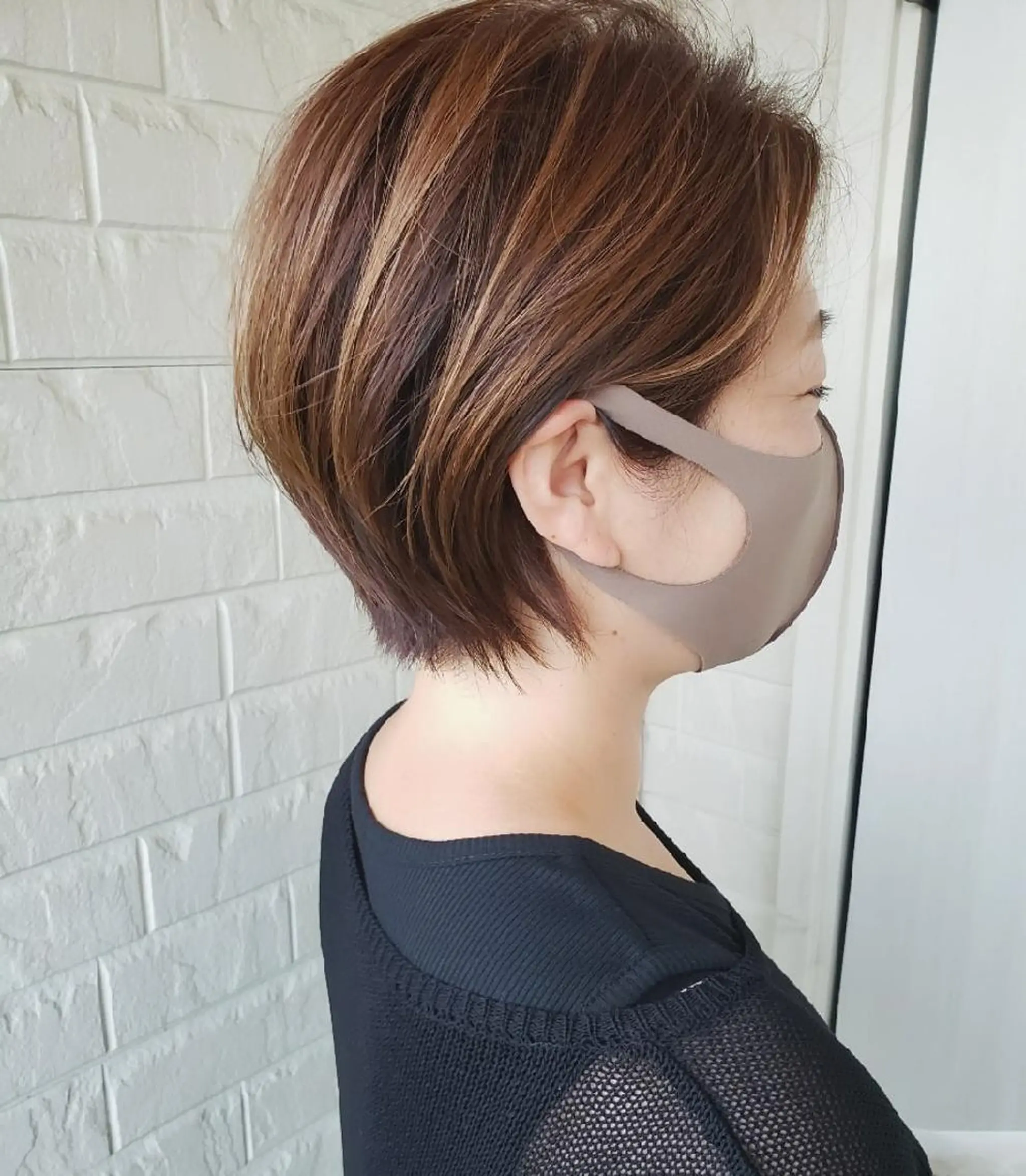 ショート unite所属・清水 沙織のヘアスタイル