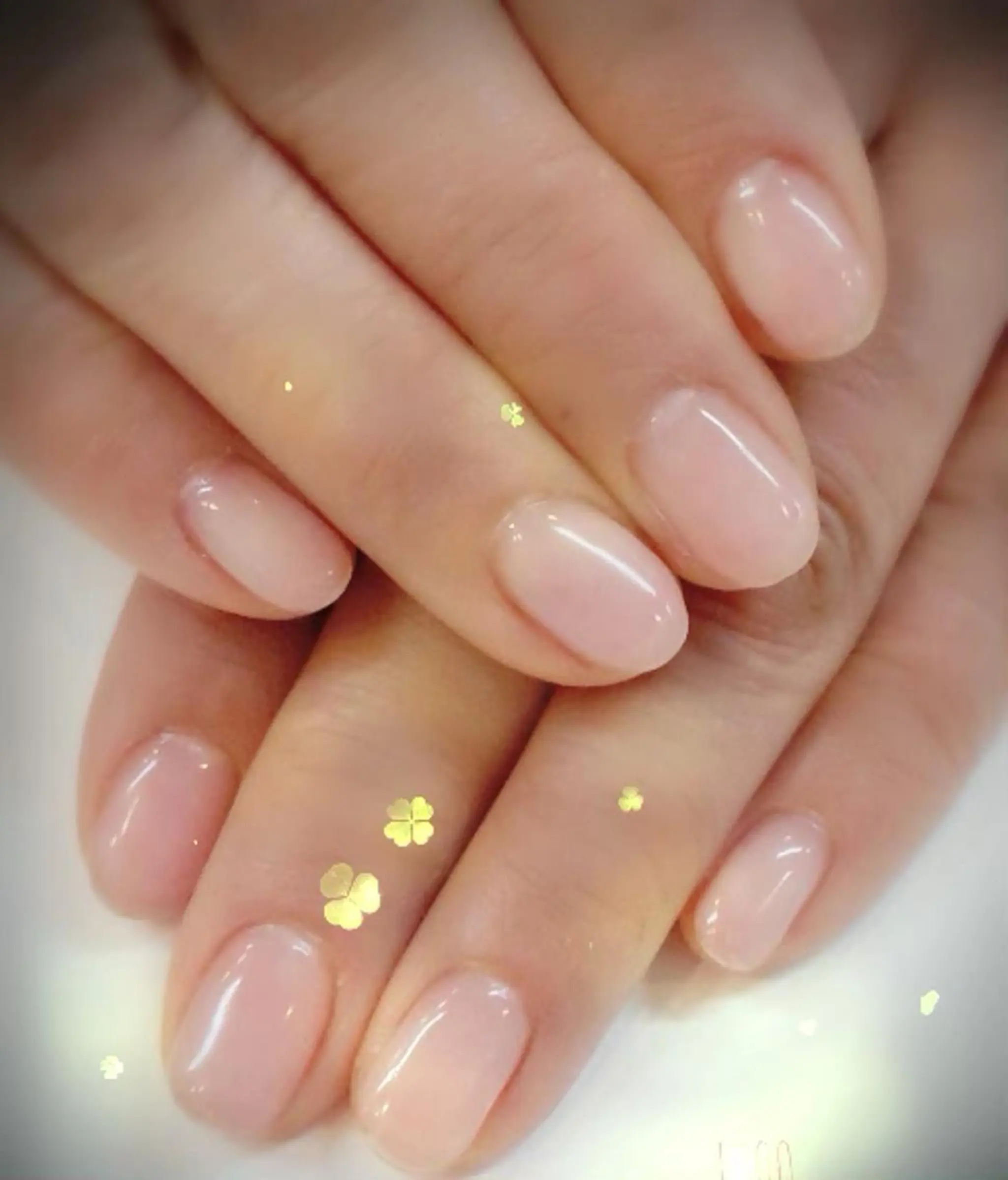 ネイル 北浦和 自爪育成ケアのネイルデザイン