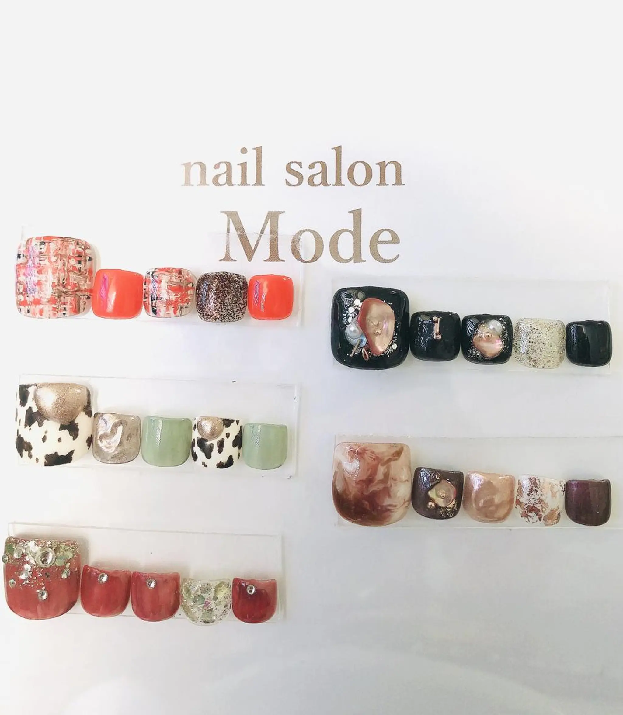 ネイル アートネイル フットネイル フットネイル yochi nailのネイルデザイン