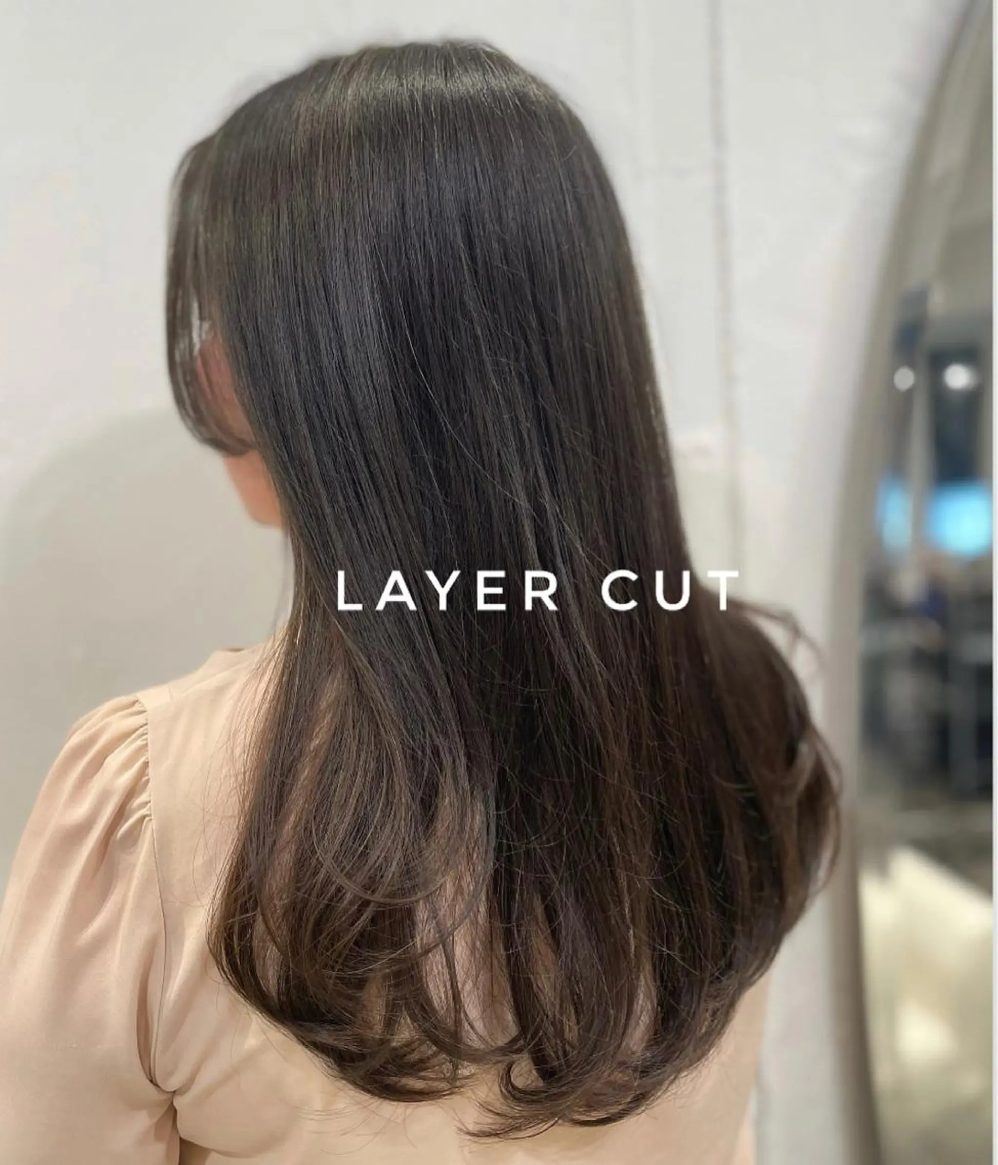 セミロング レイヤーカット SHEARA BY CARE所属・. AYUKAのヘアスタイル