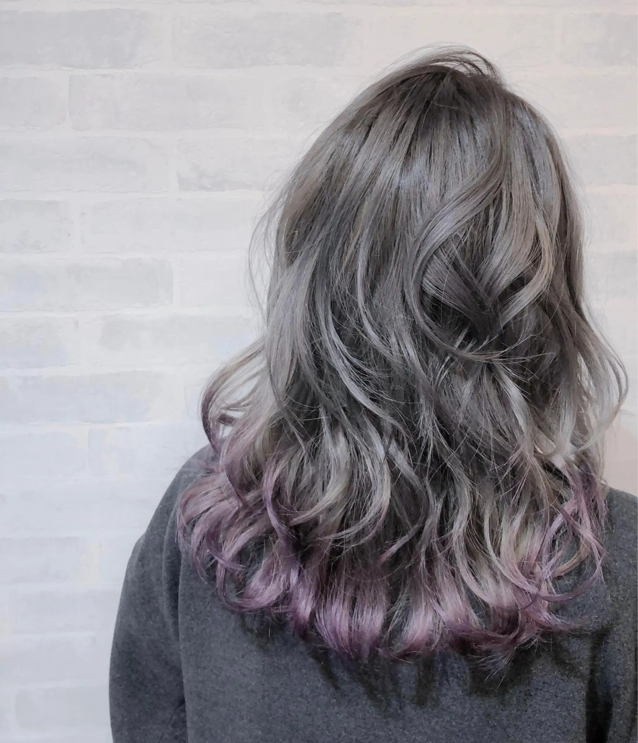 セミロング カラー パーマ ヘアアレンジ メンズ キッズ ネイル マツエク・マツパ 山崎 義弘のヘアスタイル