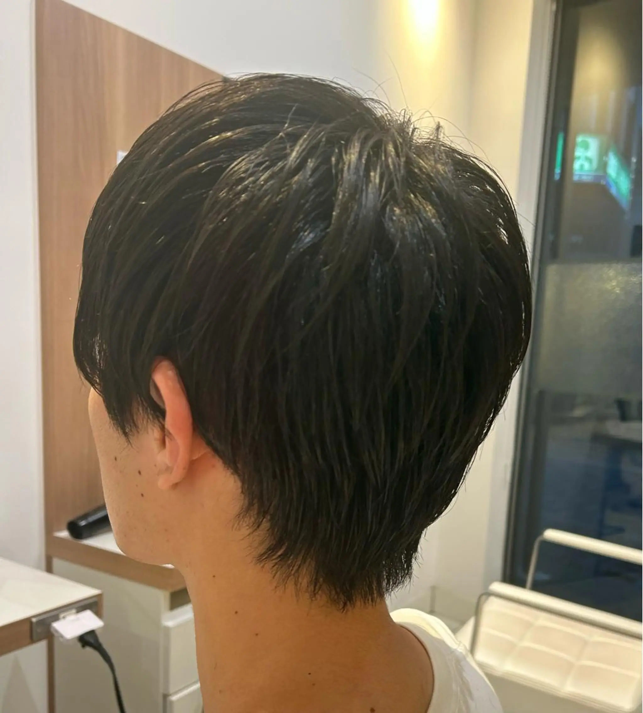 メンズ レイヤー・ナチュラル RUKUのヘアスタイル