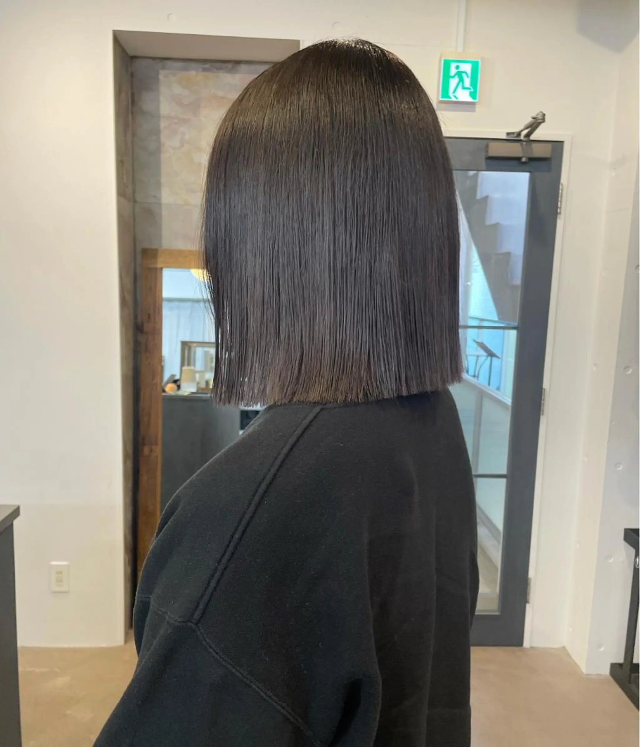 ミディアム カラー 原 菜帆のヘアスタイル