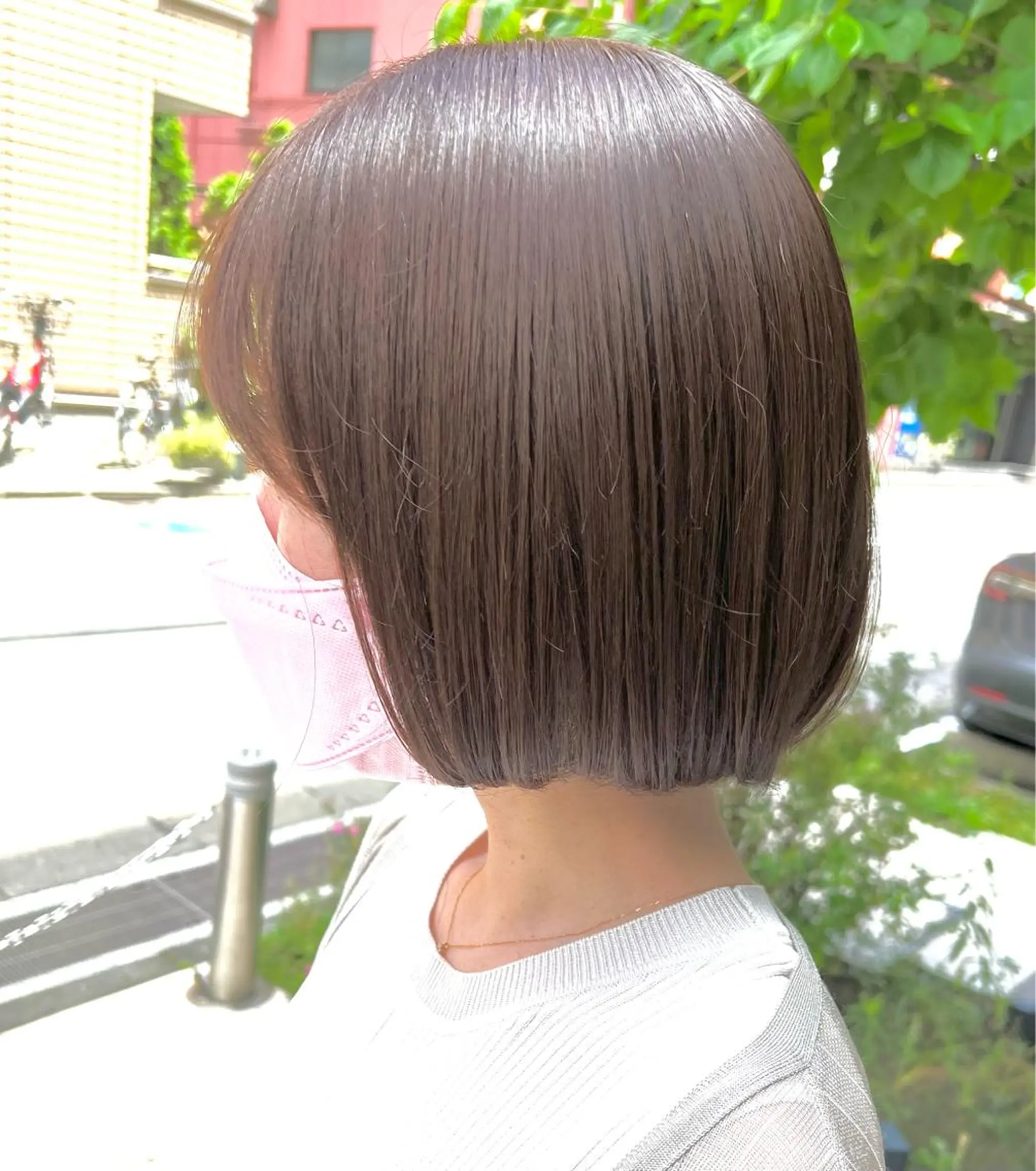 ショート カラー グレージュ 💎透明感カラー特化 💎TAISEIのヘアスタイル