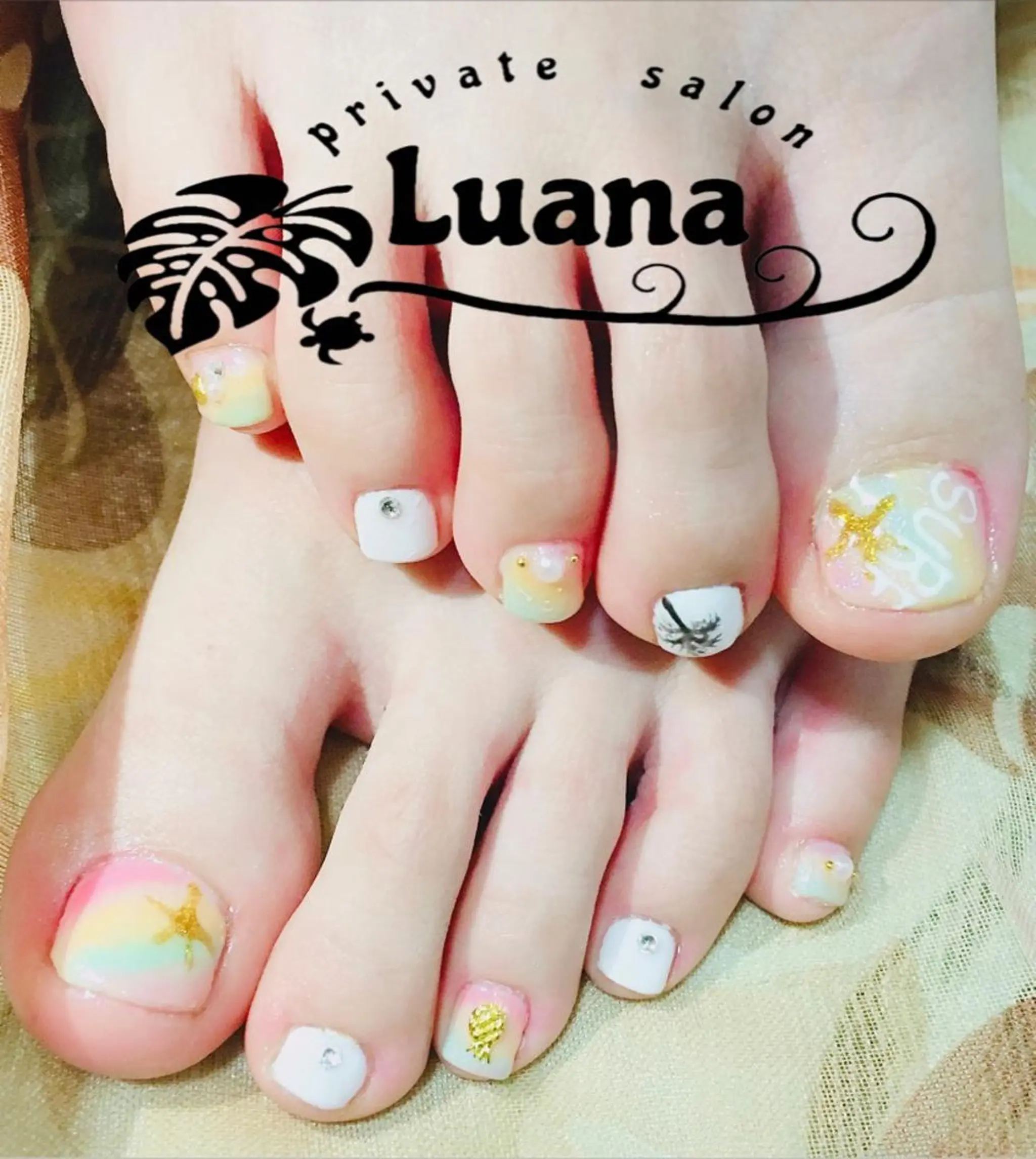 ネイル 自宅ネイルサロン ルアナのネイルデザイン