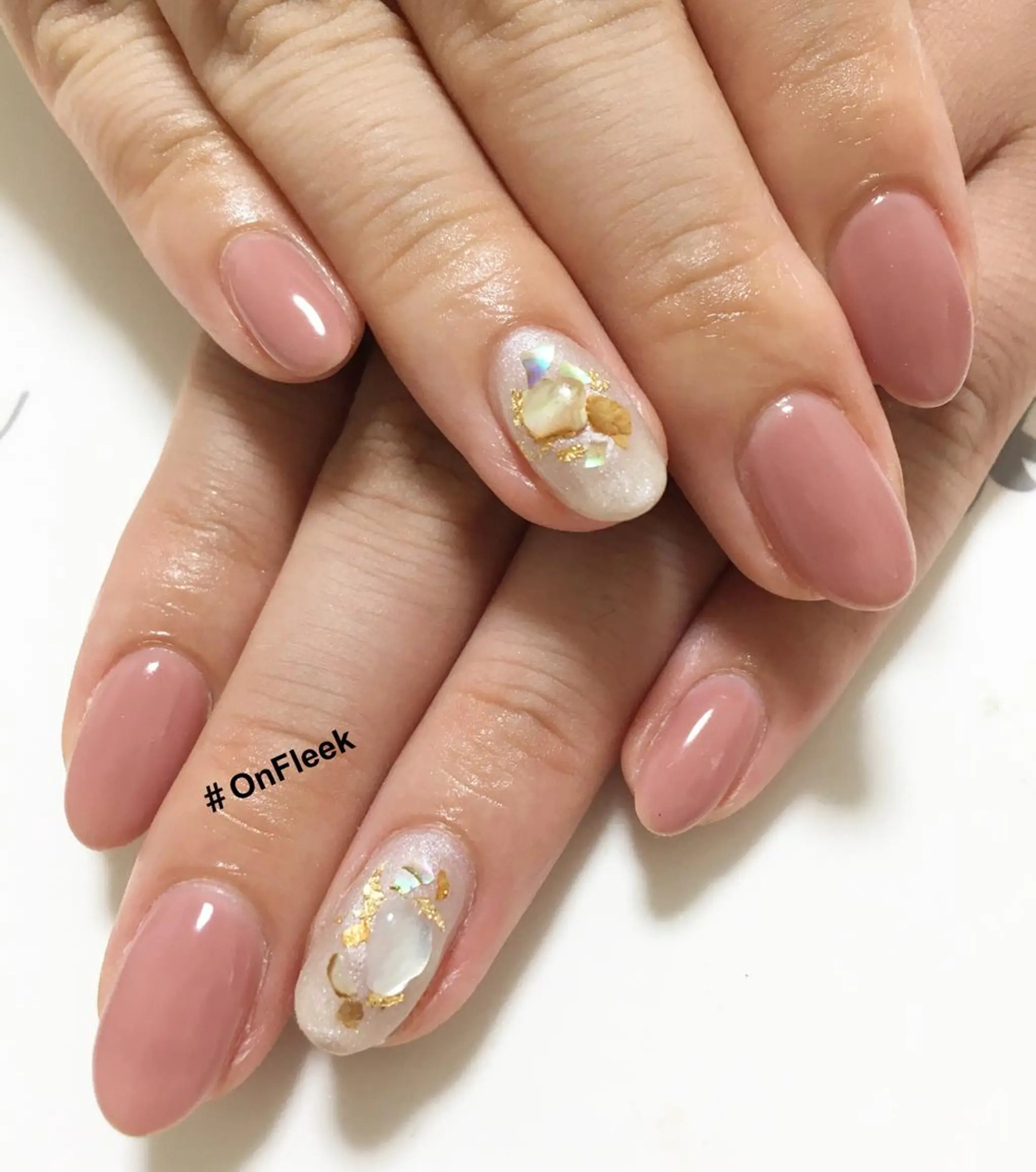 ネイル ハンドネイル NailSalon ＃OnFleekのネイルデザイン