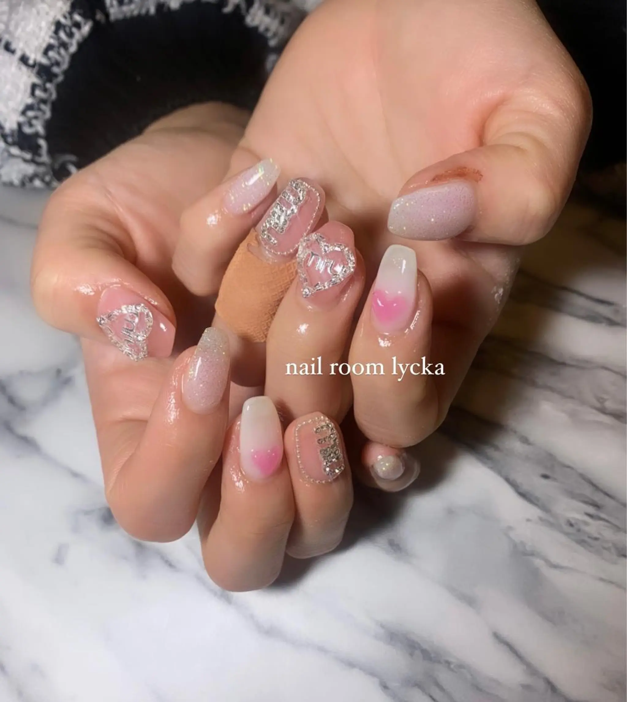 ネイル ﾈｲﾙﾙｰﾑﾘｯｶ 𝐦𝐚𝐲𝐮のネイルデザイン