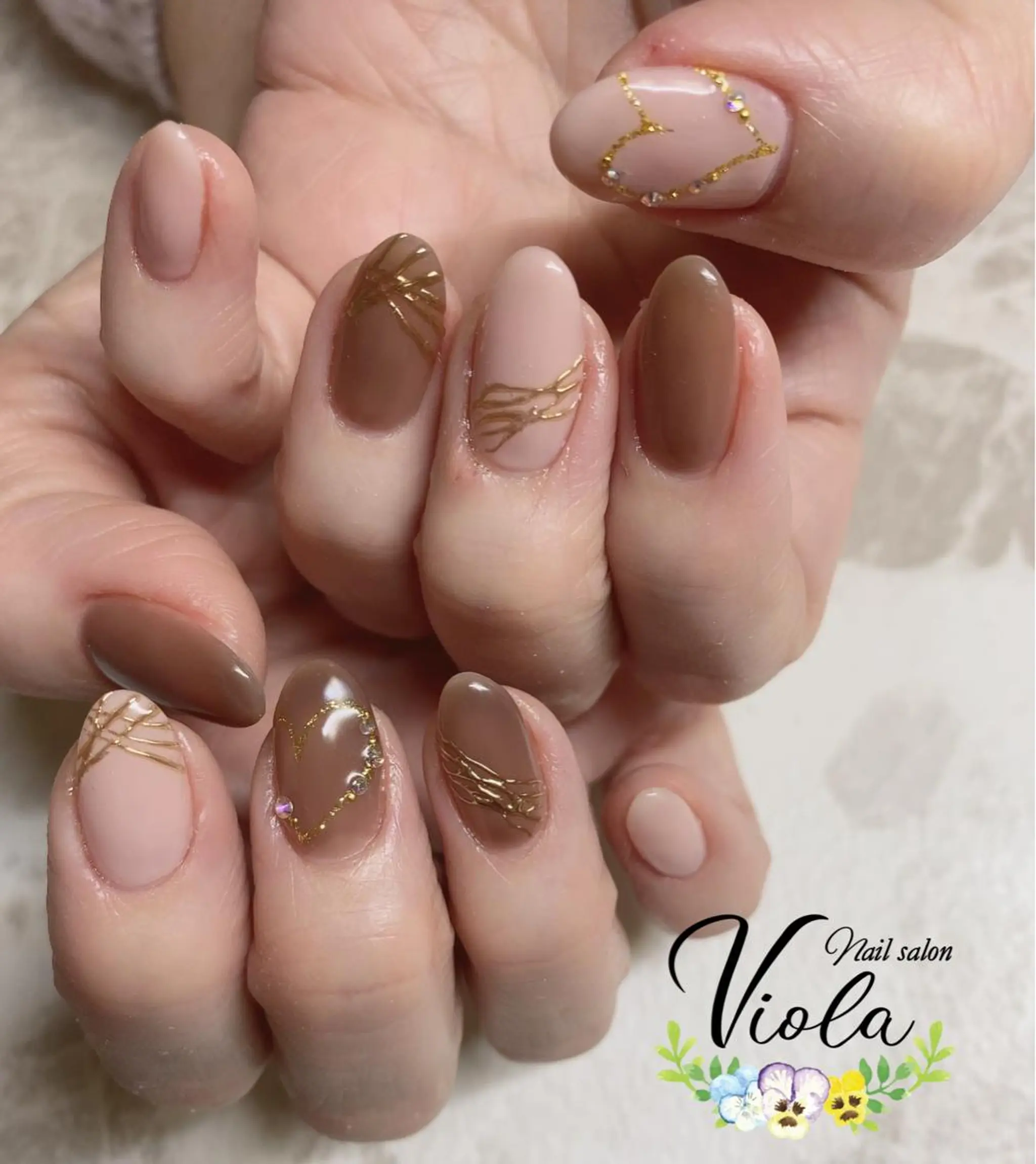 ネイル ハンドネイル Nailsalon Viola所属・ネイルサロン Violaのネイルデザイン