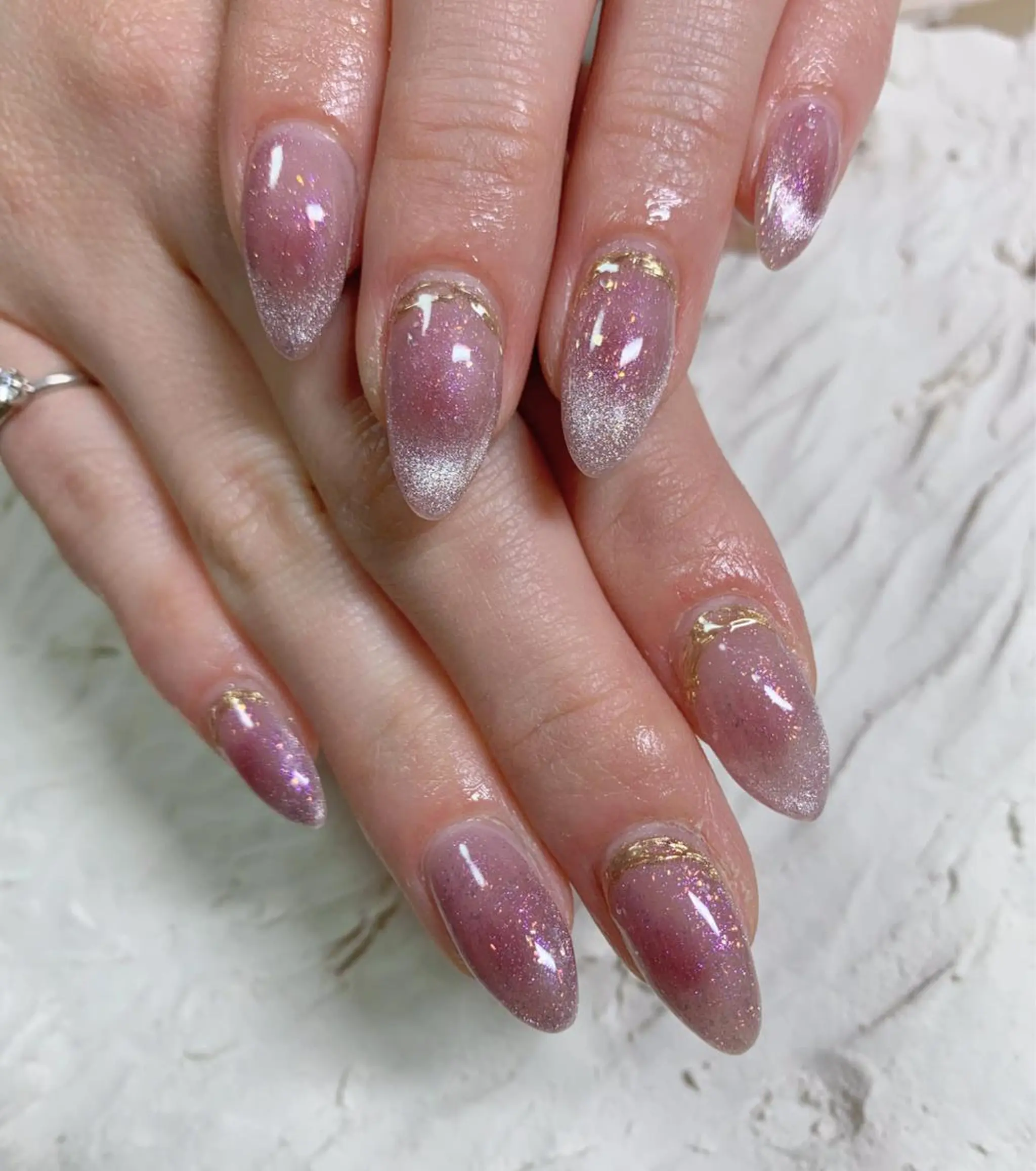 ネイル マグネットネイル ニュアンスネイル Nailist. Nのネイルデザイン