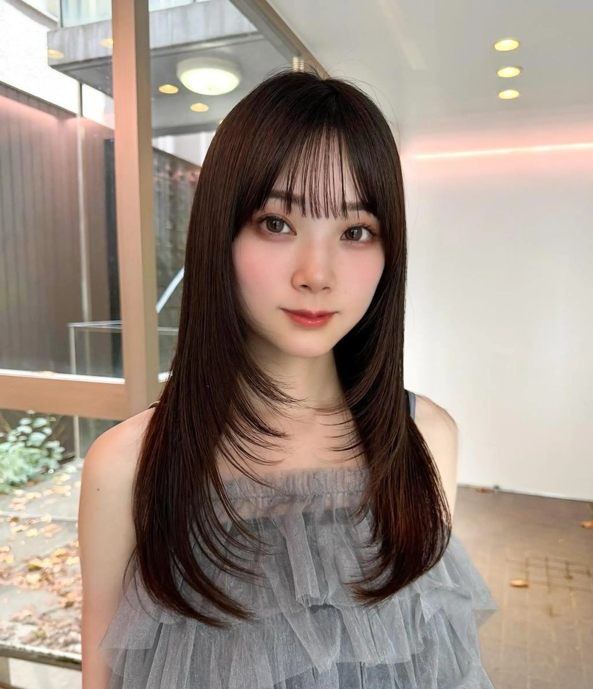 ロング カラー カット ヘアカラー レイヤー/パーマ 透明感カラー倉持弘人のヘアスタイル