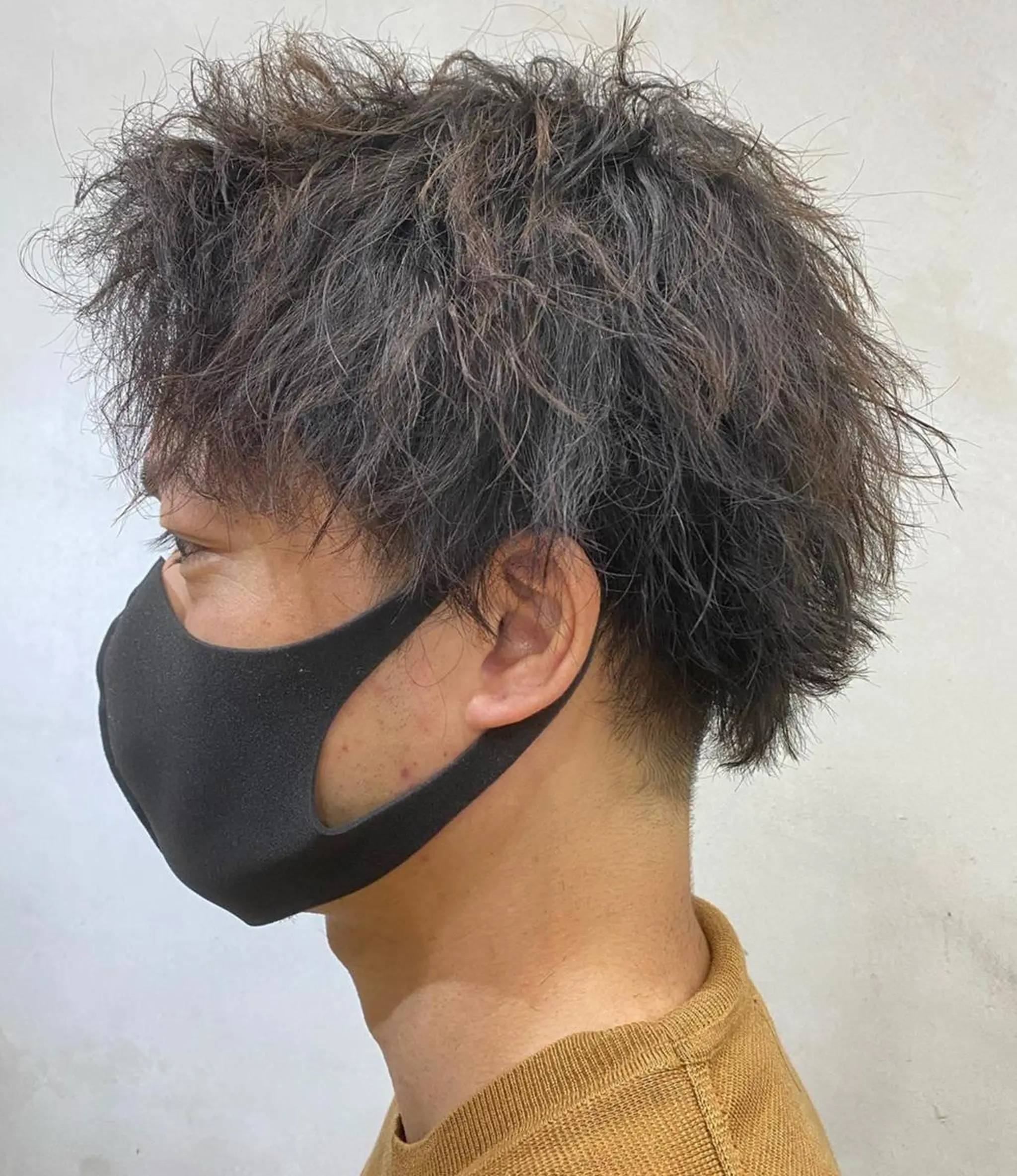 カラー パーマ ヘアアレンジ メンズ キッズ ネイル マツエク・マツパ センターパート マッシュ メンズパーマ メンズショート メンズベリーショート Saffyハリウッド トリートメント◎のヘアスタイル