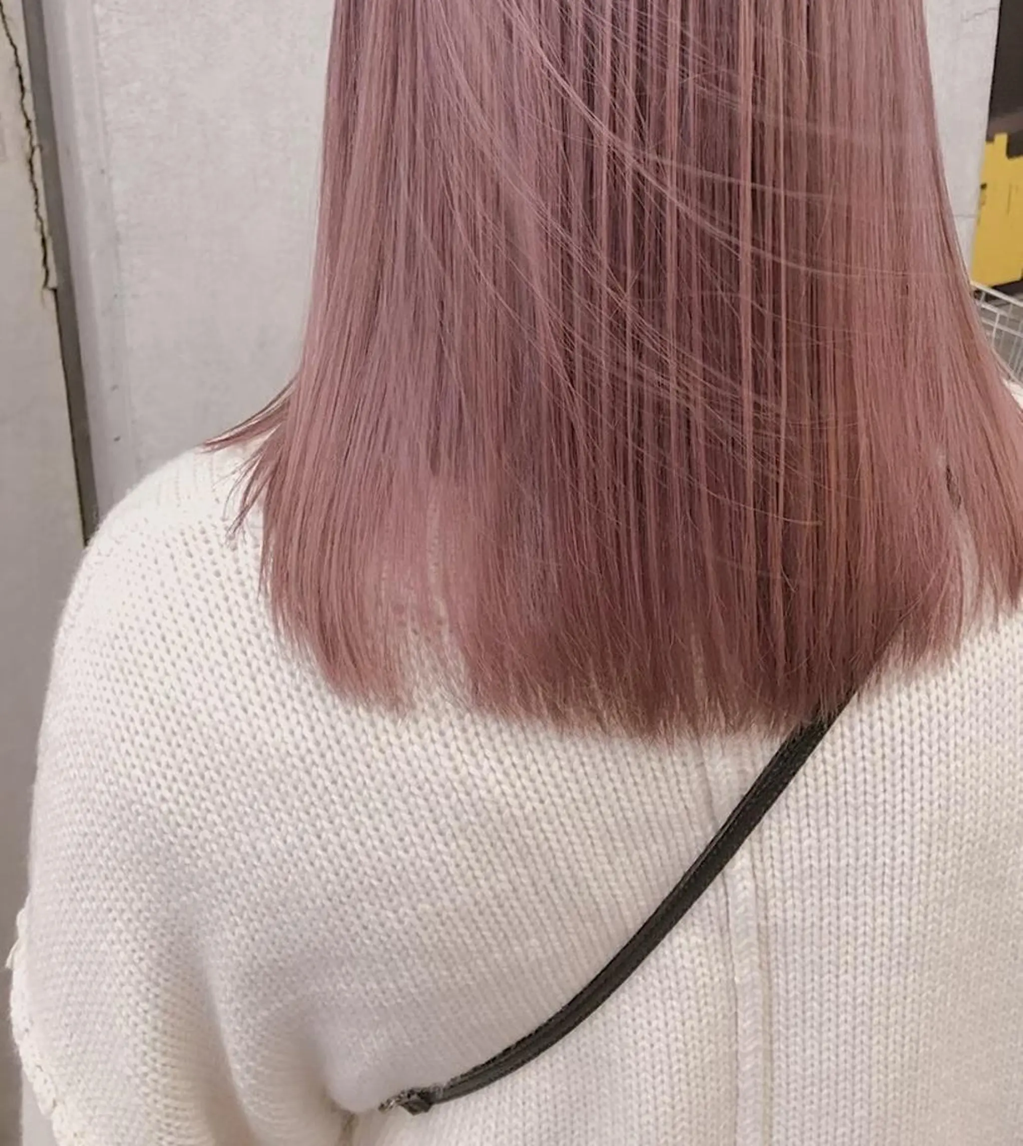 セミロング ❄️💛エクステ ブリーチ❄️yukiのヘアスタイル