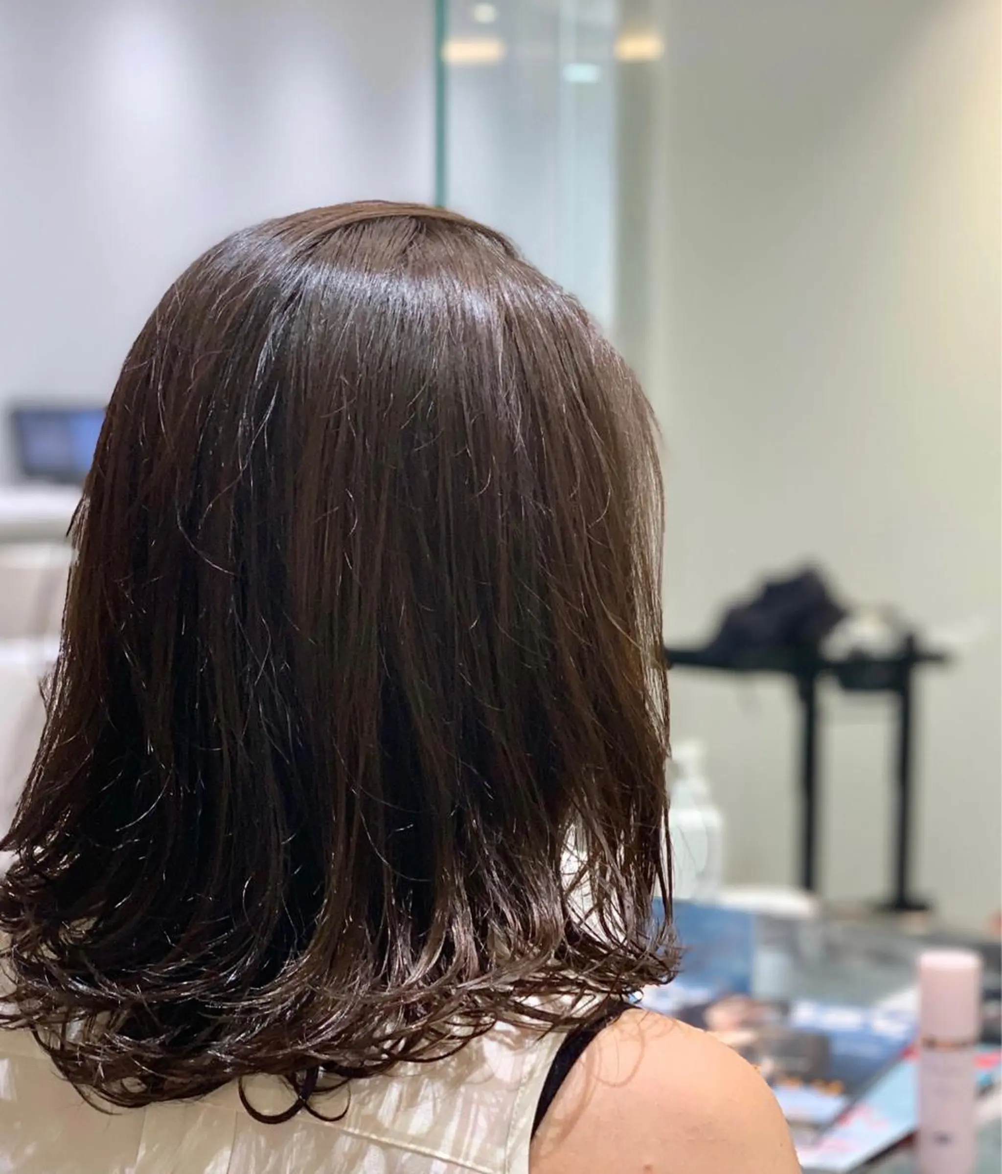 パーマ 海老沼 奈月のヘアスタイル