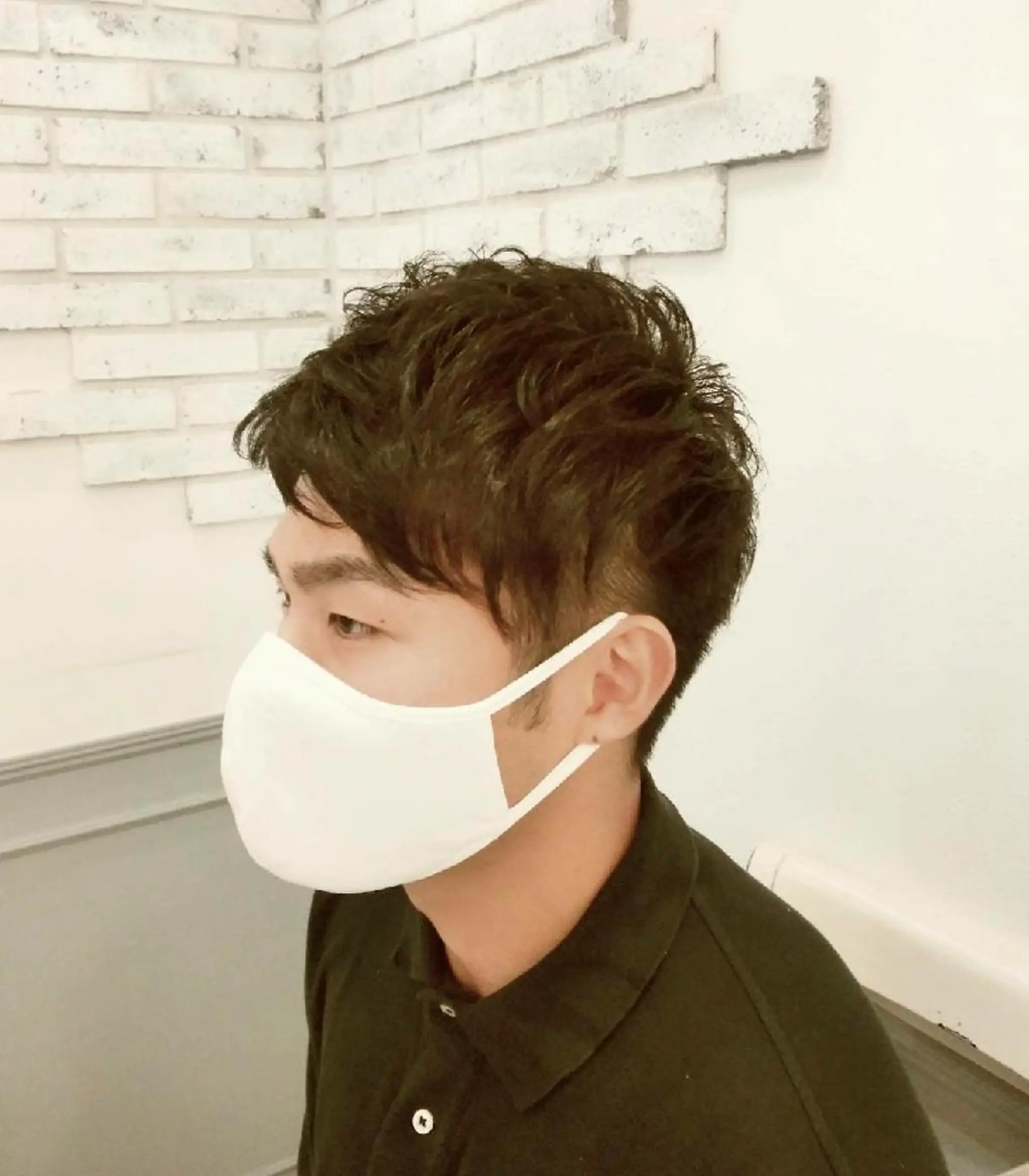 ショート メンズ 菅原 綾のヘアスタイル