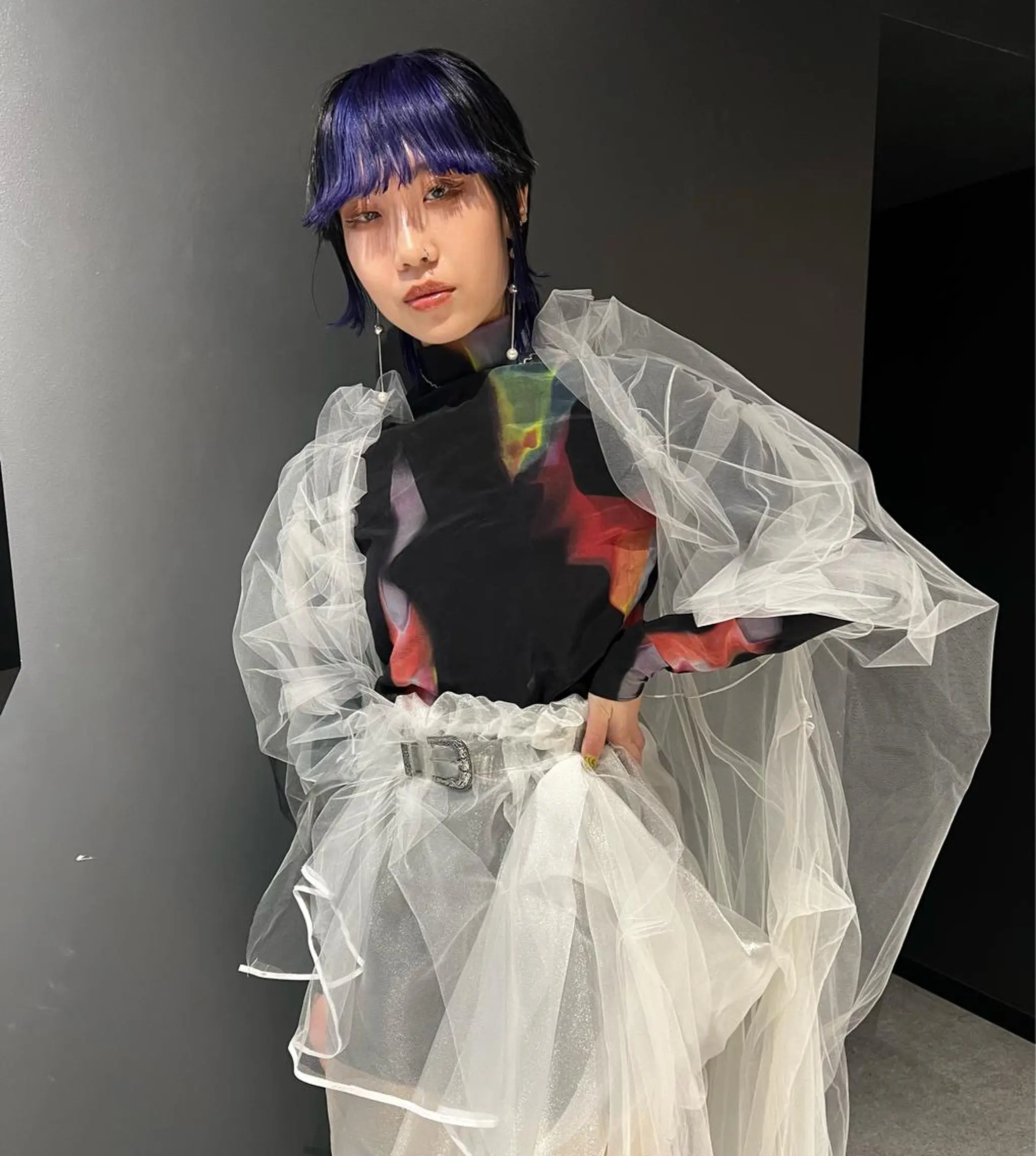 ミディアム カット ラシェンテ宝塚所属・HONOKA /顔周りレイヤー得意の眉毛・アイブロウイメージ