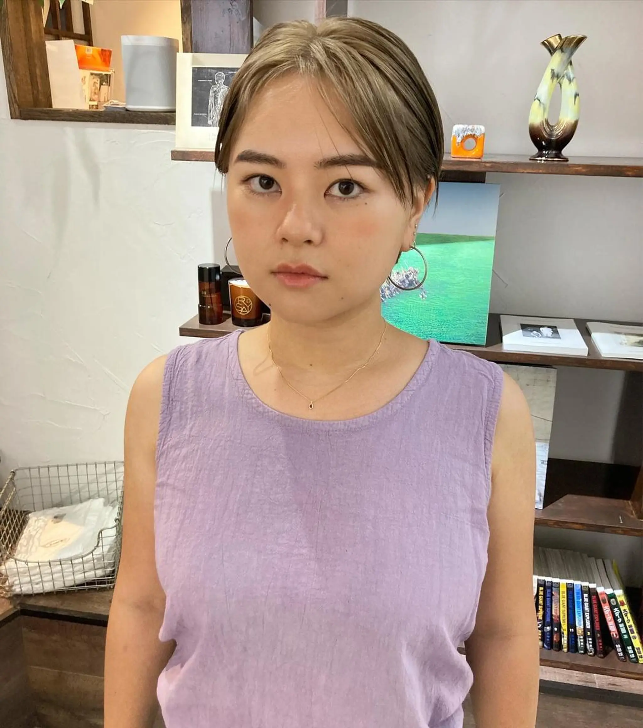 ショート 金田 夏野のヘアスタイル