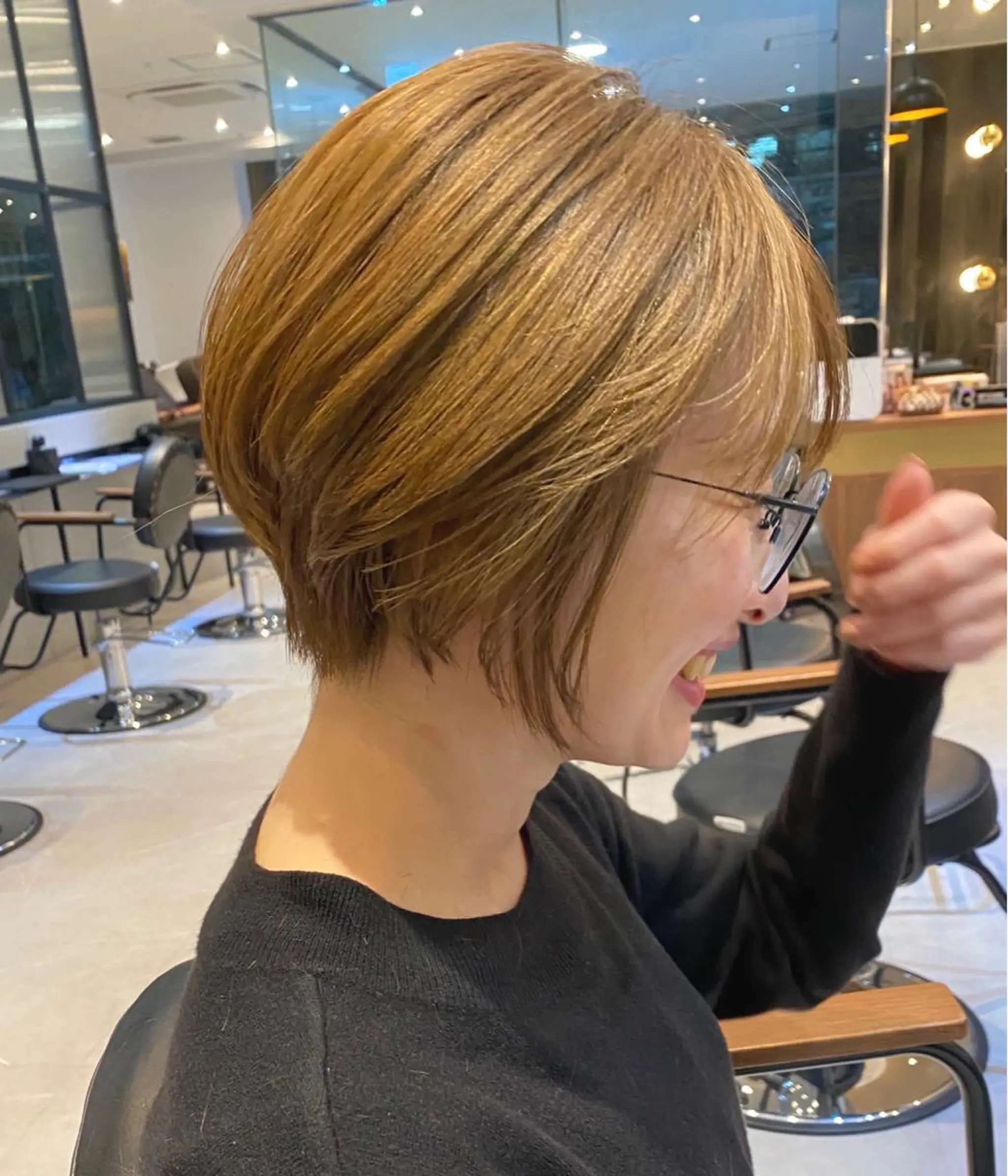 ショート カラー Gain池下 レディースのヘアスタイル