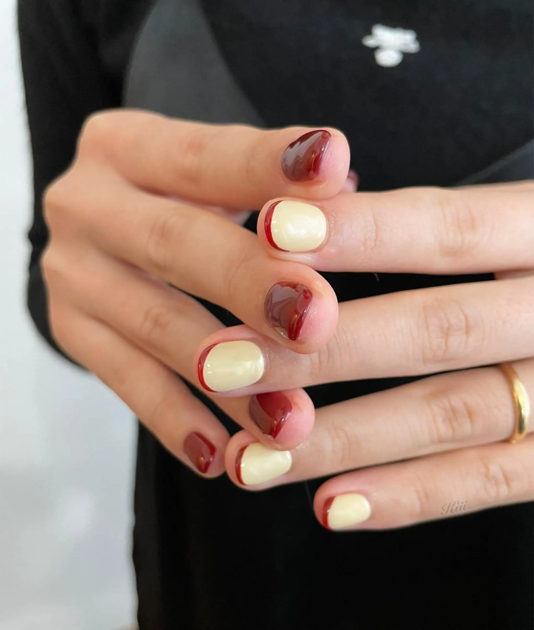 ネイル ハンドネイル フットネイル kiii.__ ✴︎*のネイルデザイン