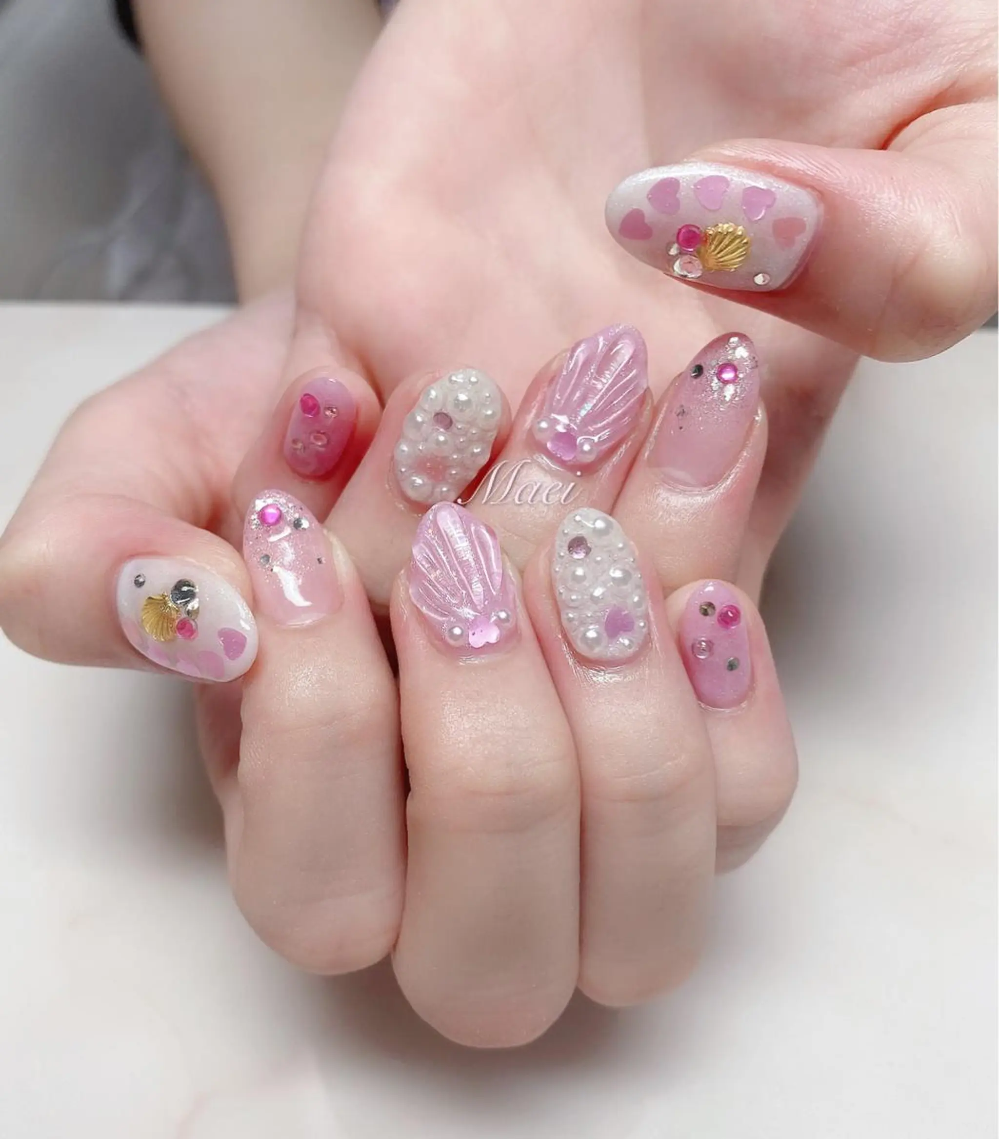 ネイル ハンドネイル ハンドケア NIMO ネイルサロンのネイルデザイン