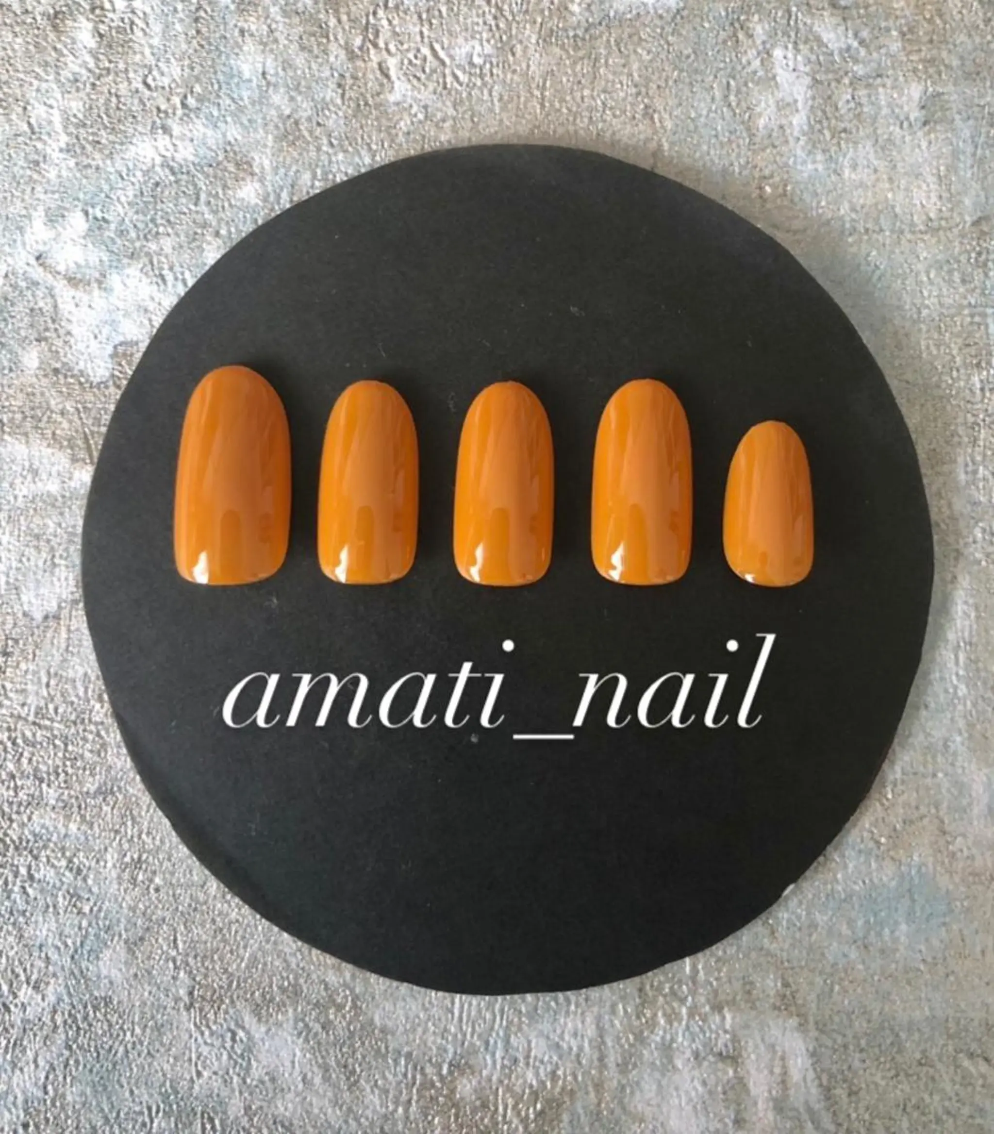 ネイル ジェルネイル ワンカラーネイル amati_nail TAKAKOのネイルデザイン