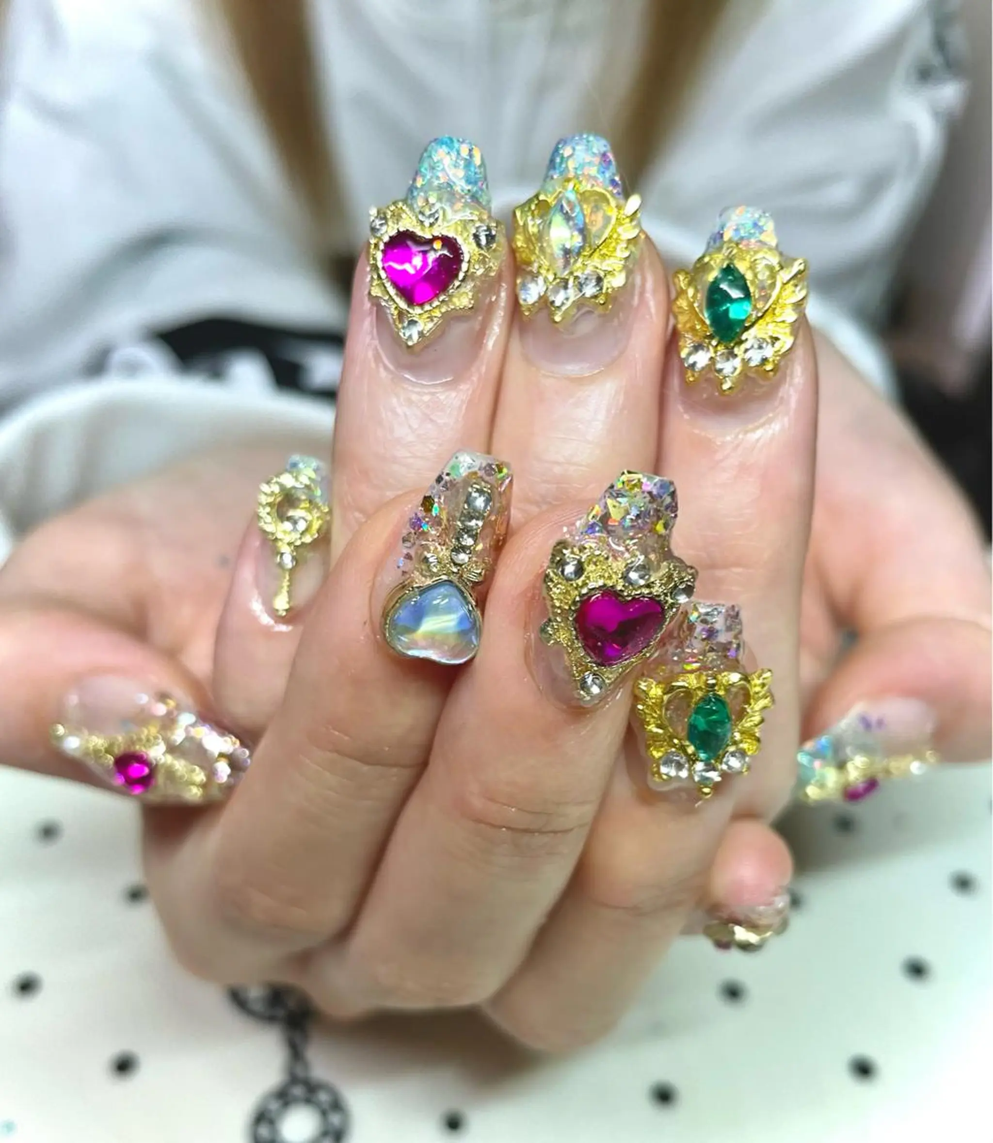 ネイル 持ち込み ハンドネイル nailsalon sugarr所属・nailist cocoのネイルデザイン