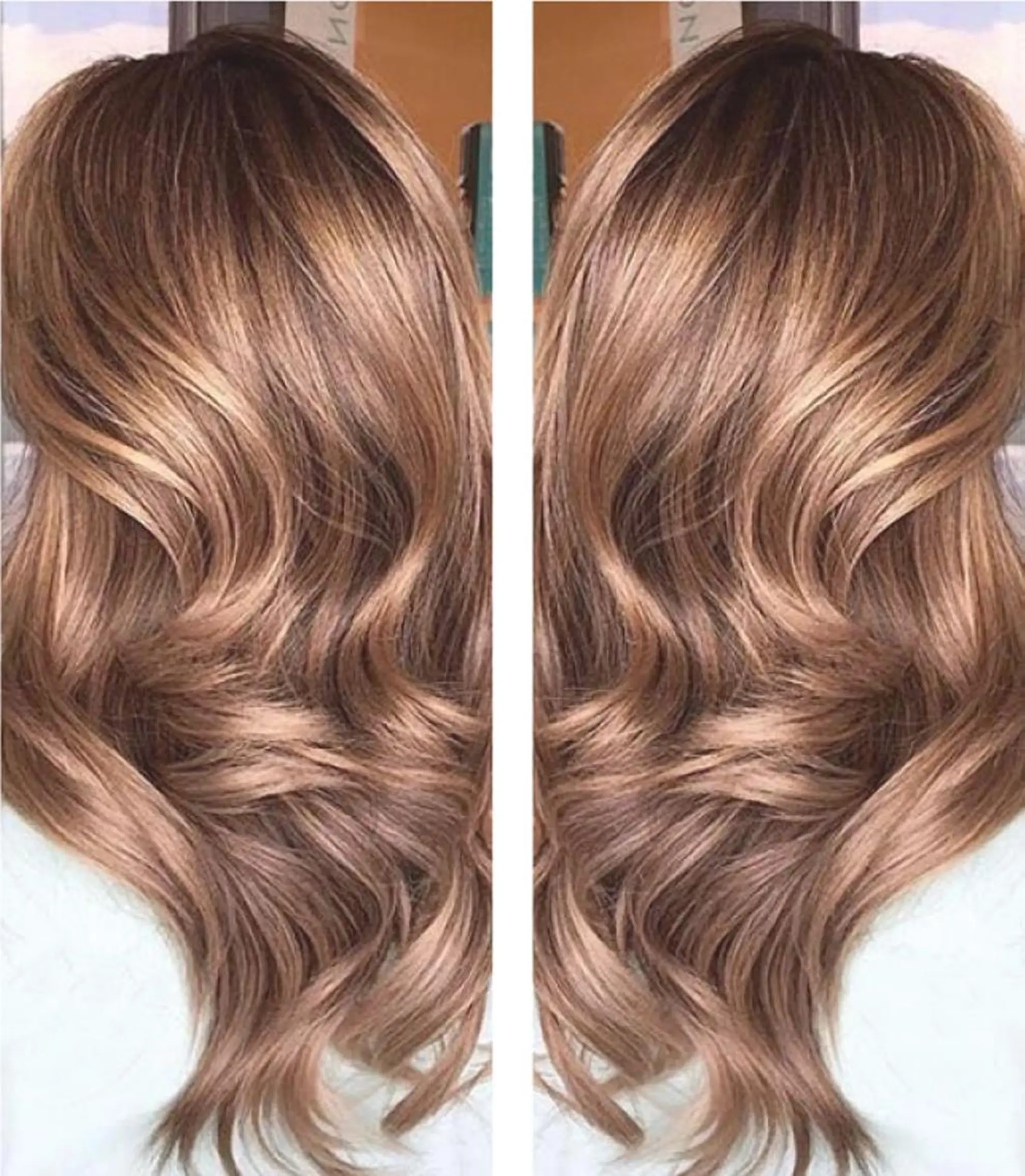 ロング カラー パーマ ヘアアレンジ R3 Eyelash RSKのマツエク・マツパデザイン